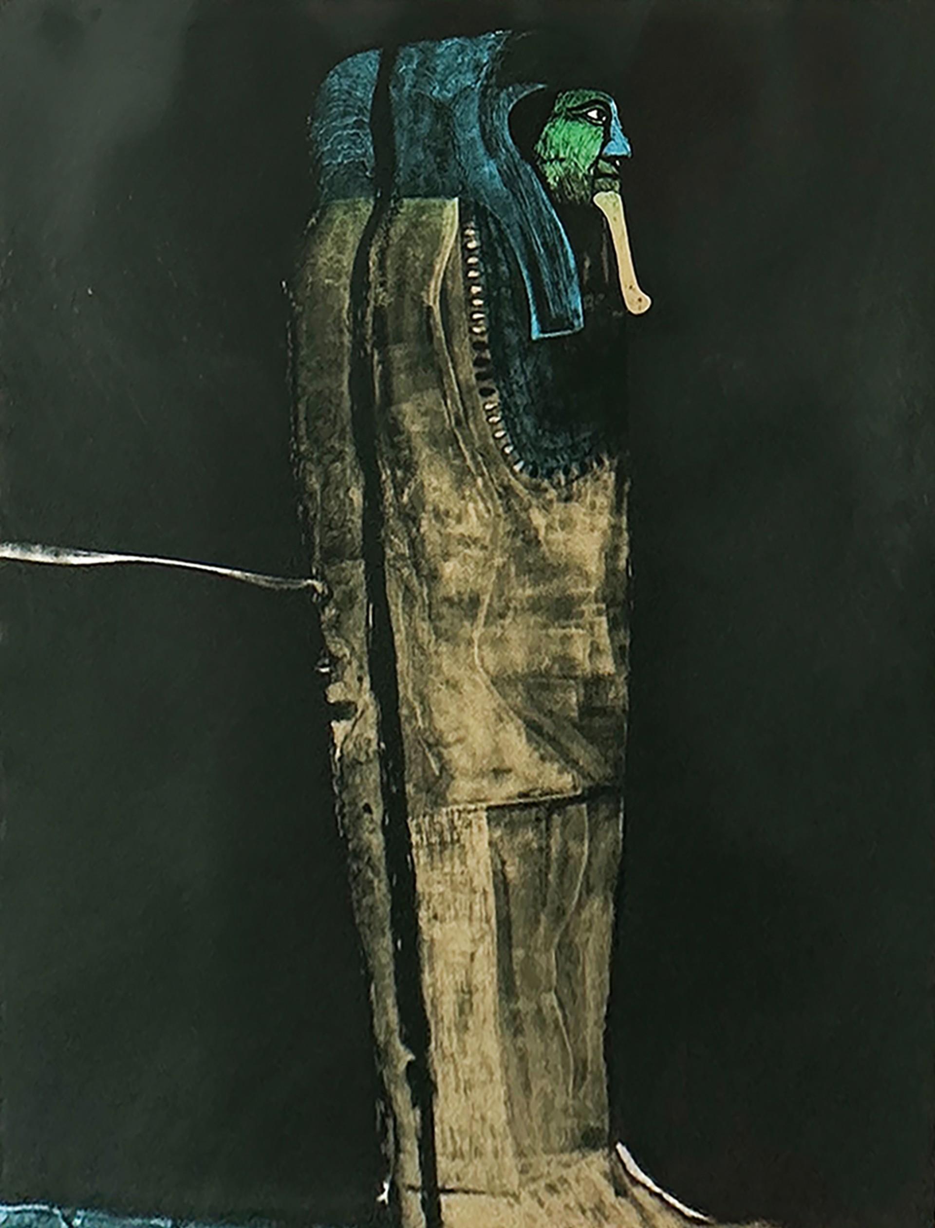 The Mummy by Fritz Scholder