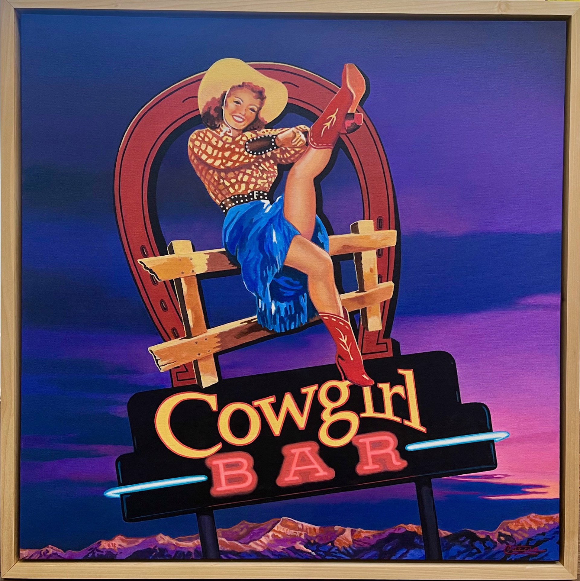 Cowgirl Bar by Bruce Cascia