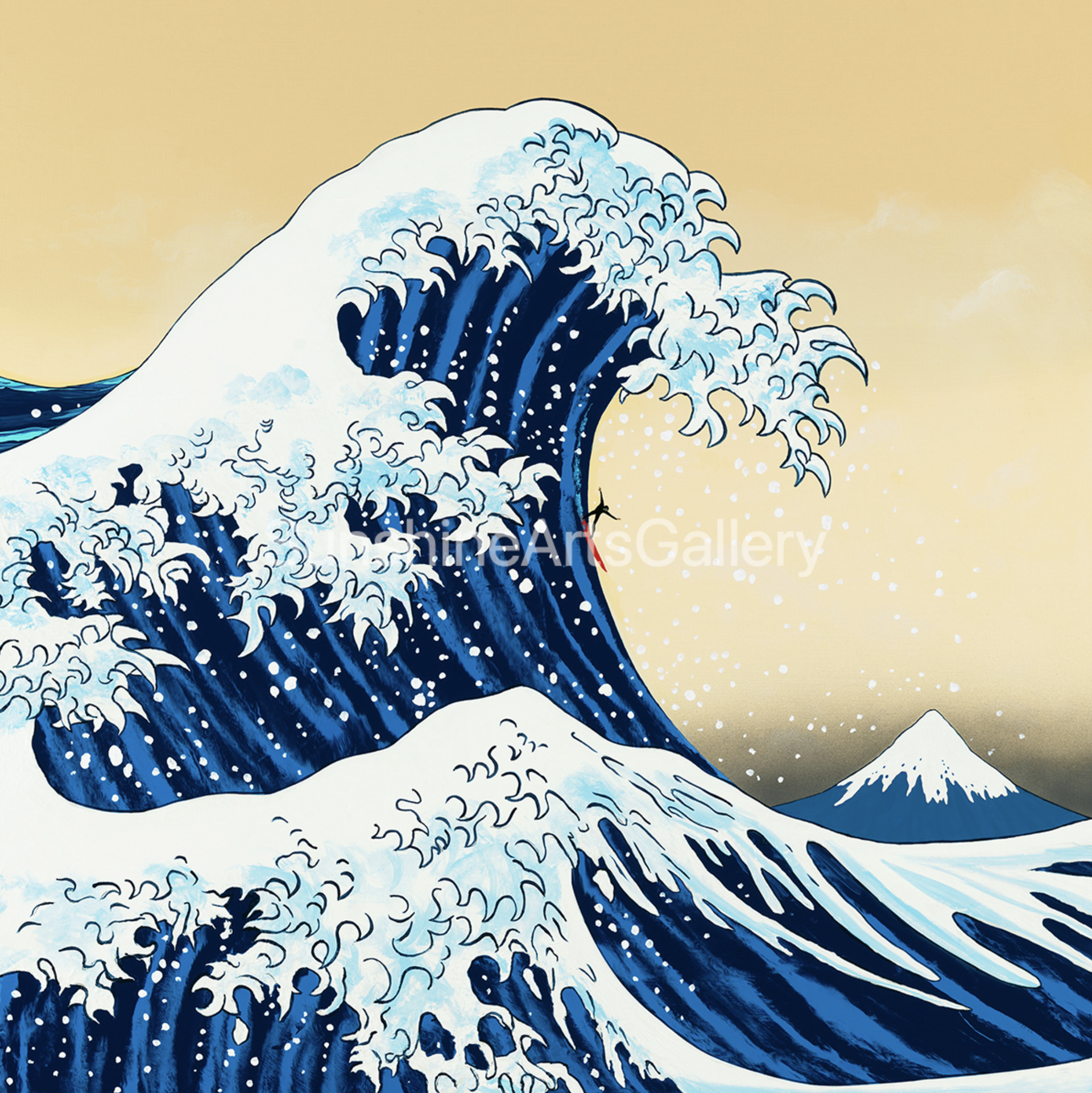 Japanese Wave by Thomas Deir