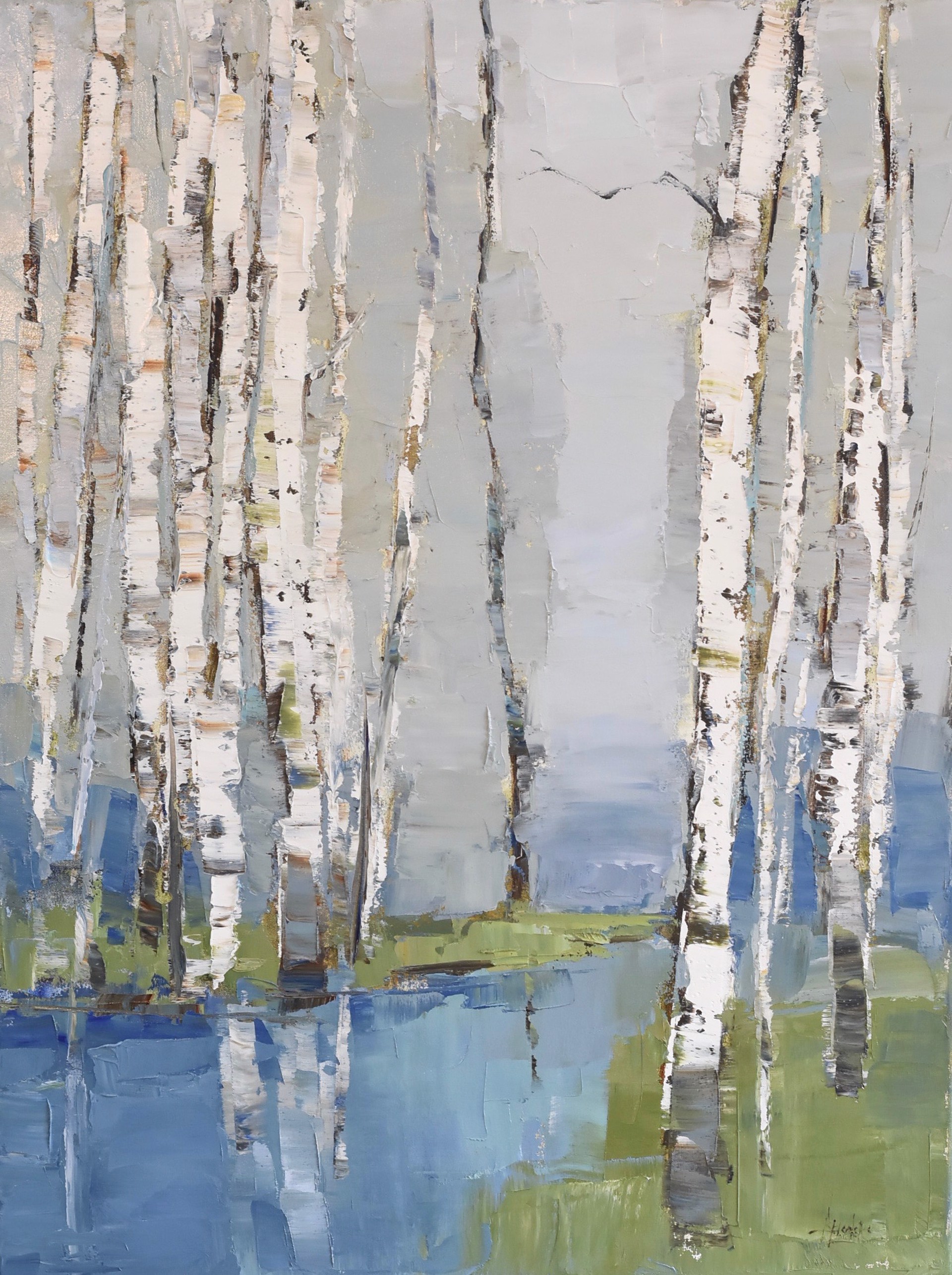 Birch  by Barbara Flowers
