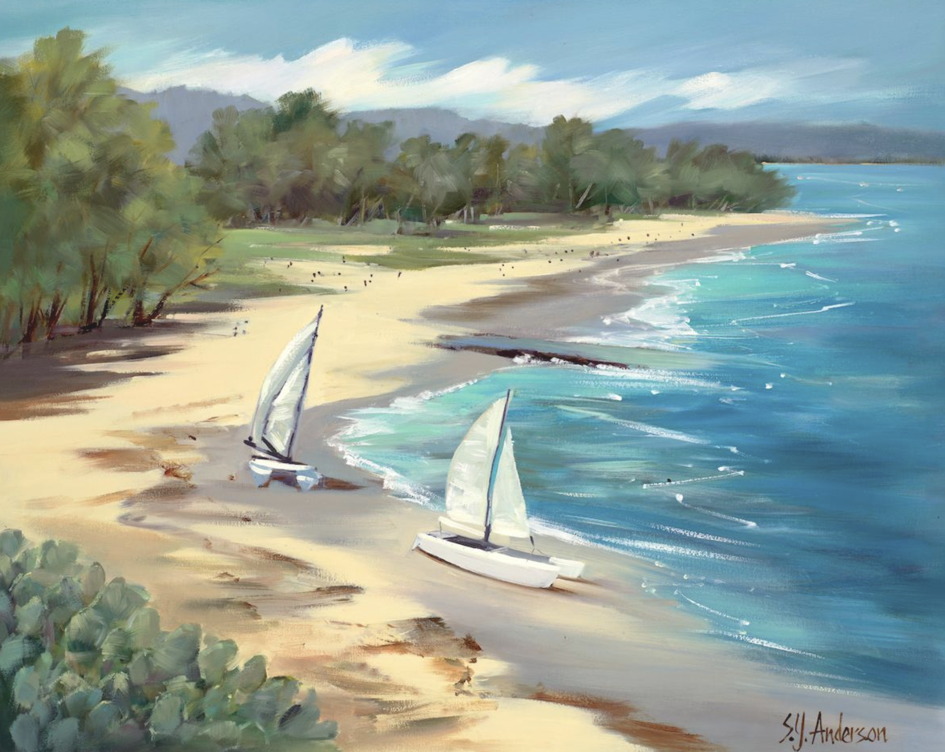 Kailua Sweep by Susie Y. Anderson