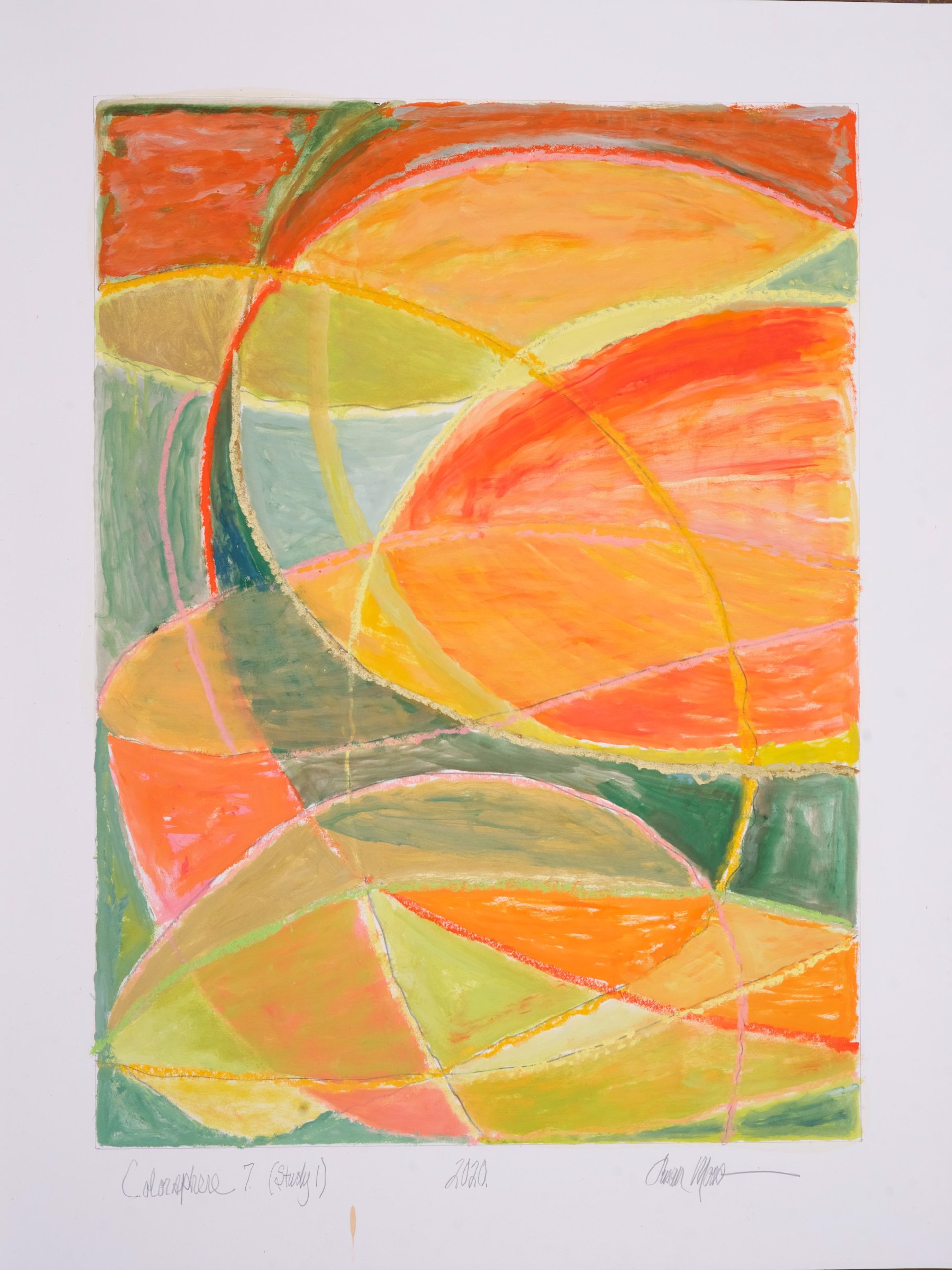 Colorsphere 7 (Study 1) by Susan Moss