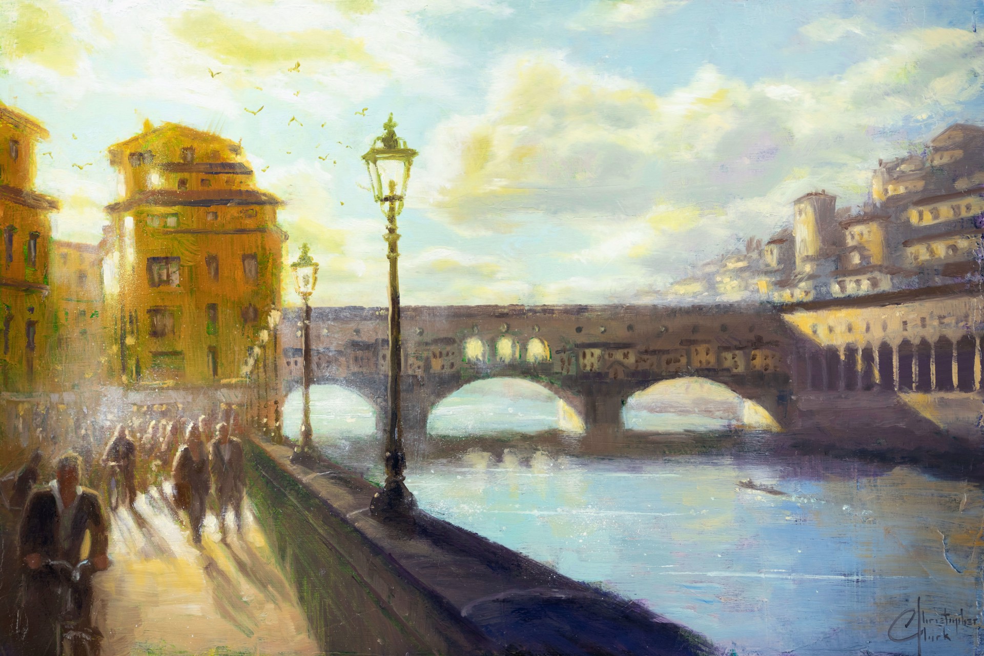 Florence Ponte Vecchio by Christopher Clark
