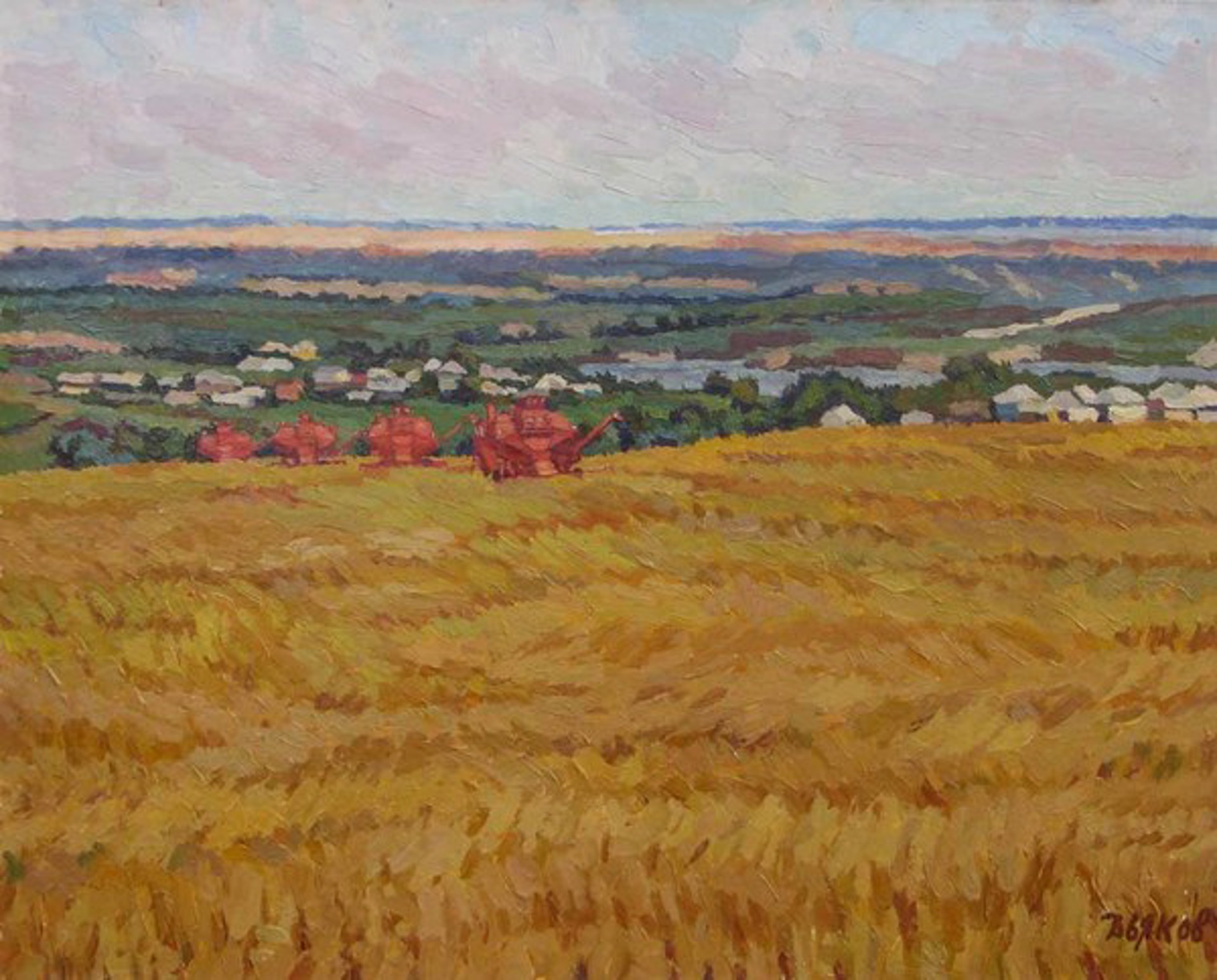 Harvest Time by Yuri Dyakov