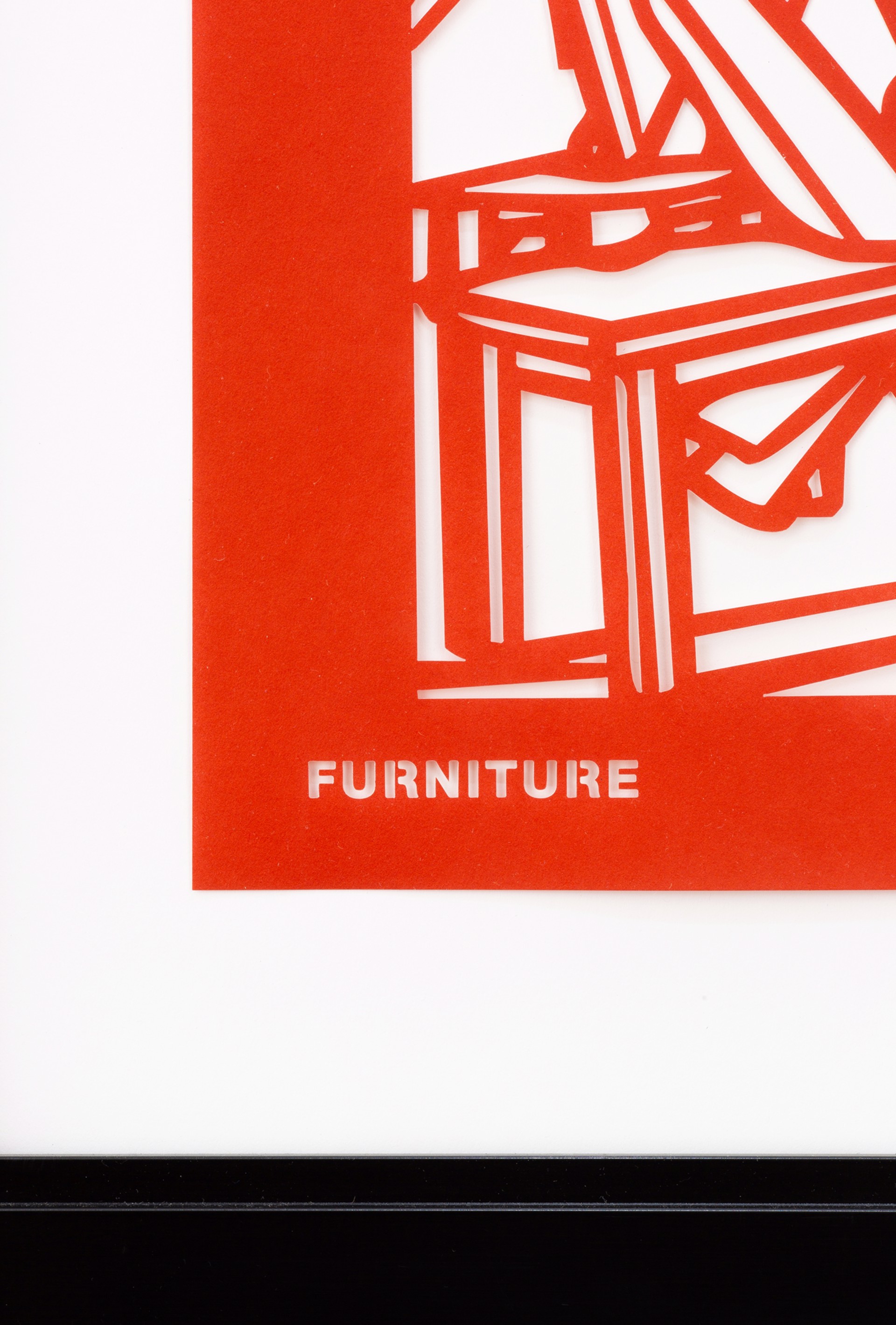 Furniture (from Papercut Portfolio) by Ai Weiwei