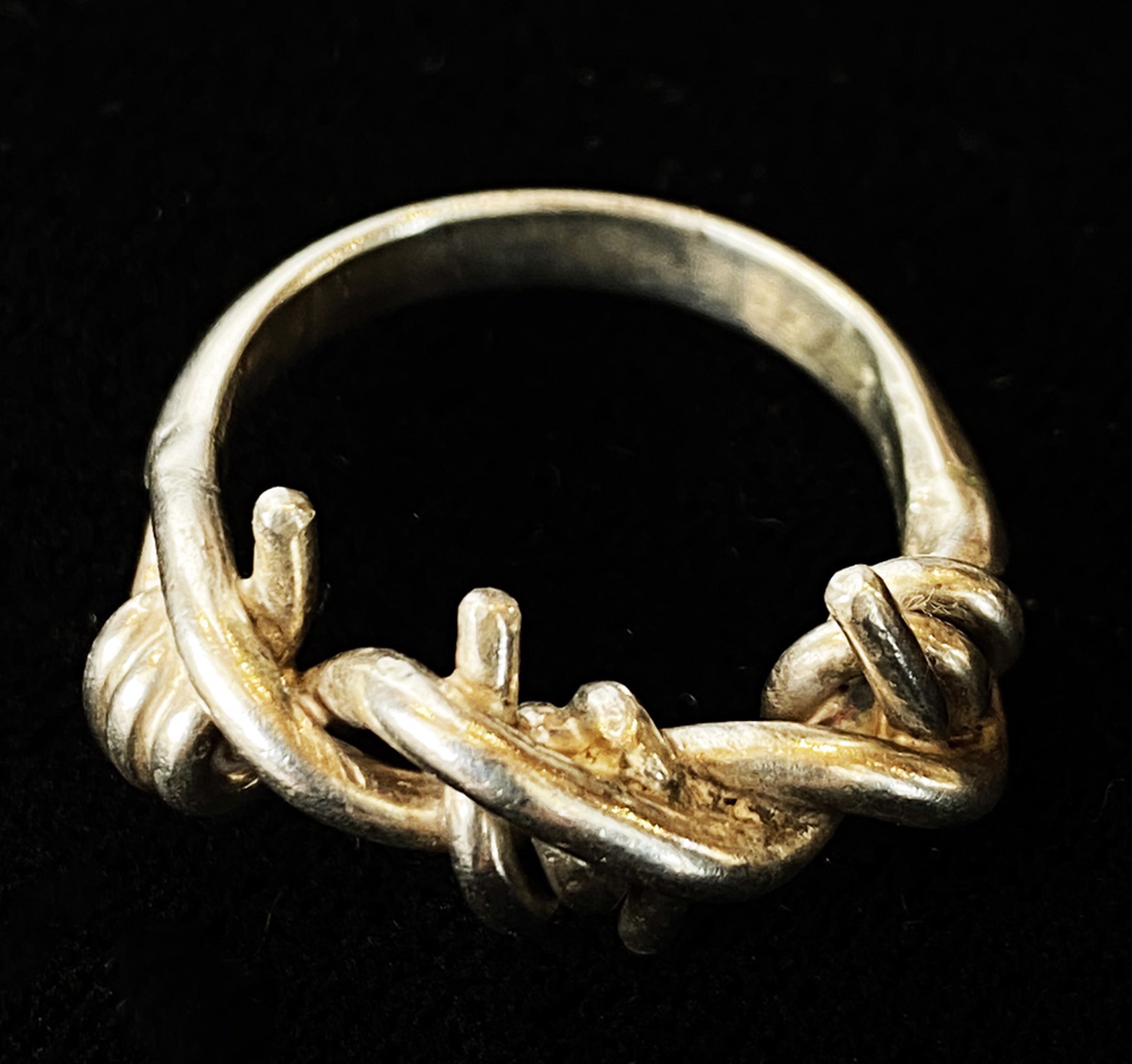 Barb Wire Ring by Artist Unknown
