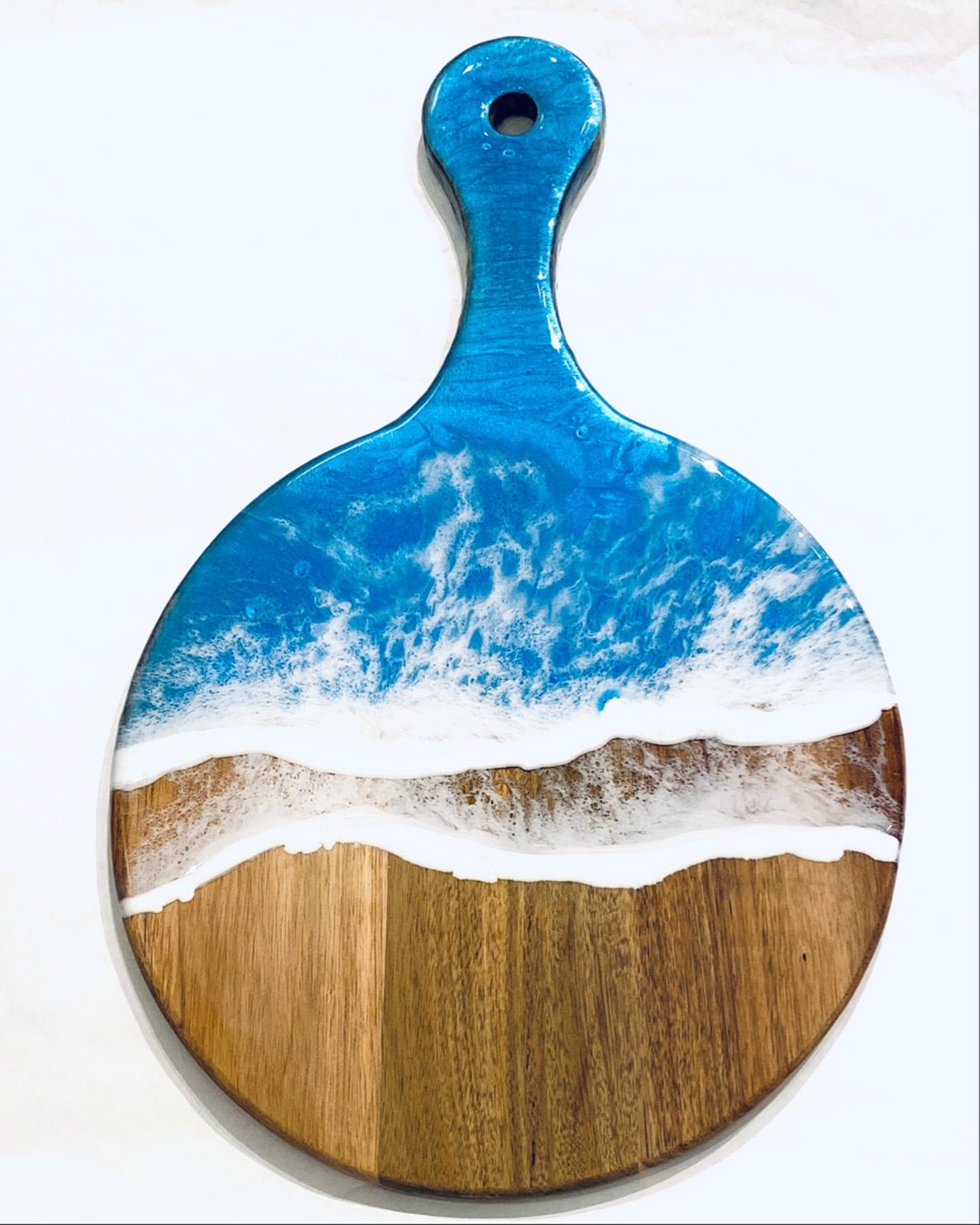 Resin and Wood Charcuterie Board MDM23-3 by Mary Duke McCartt