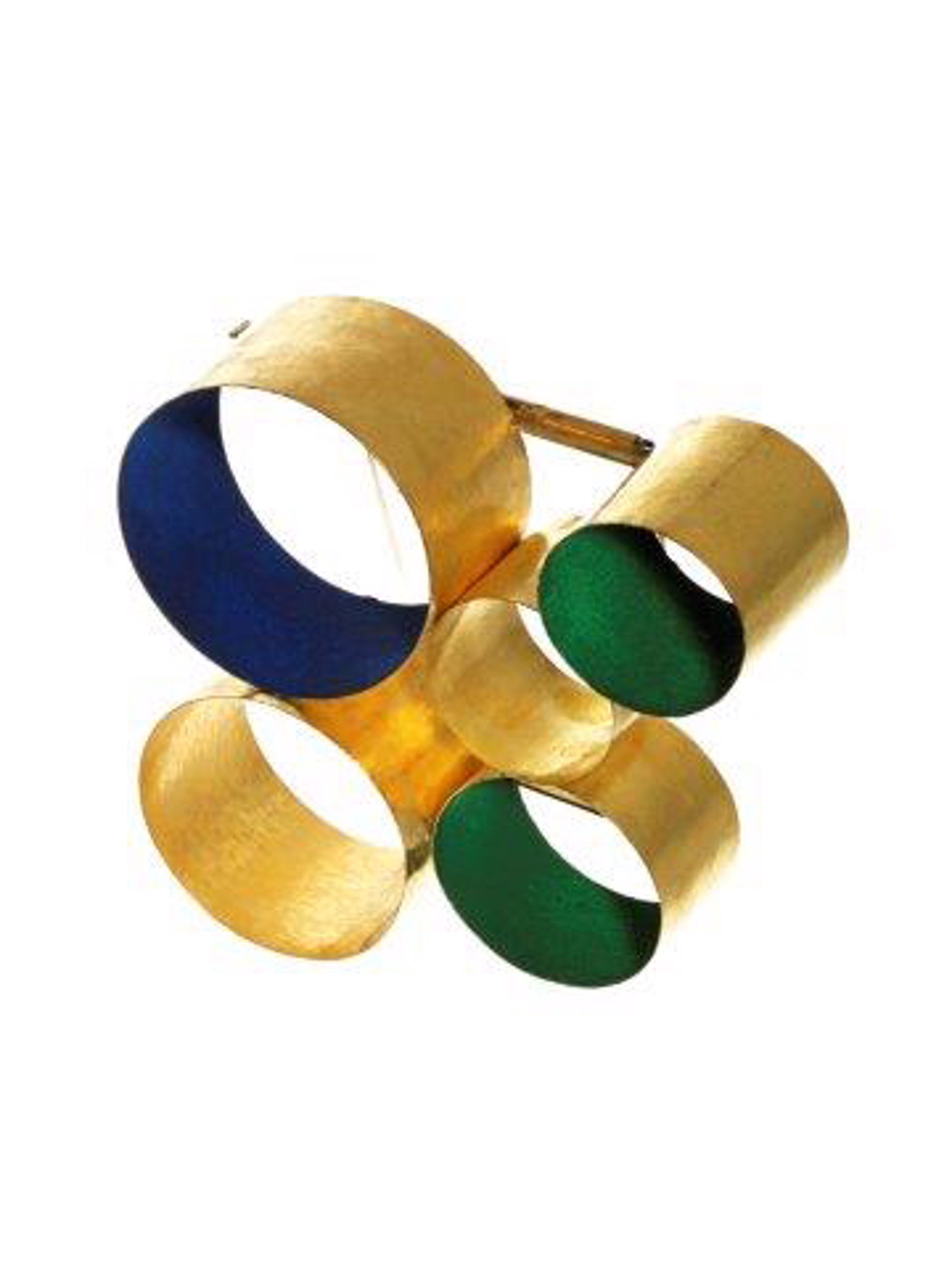 Circles Brooch by Giampaolo Babetto