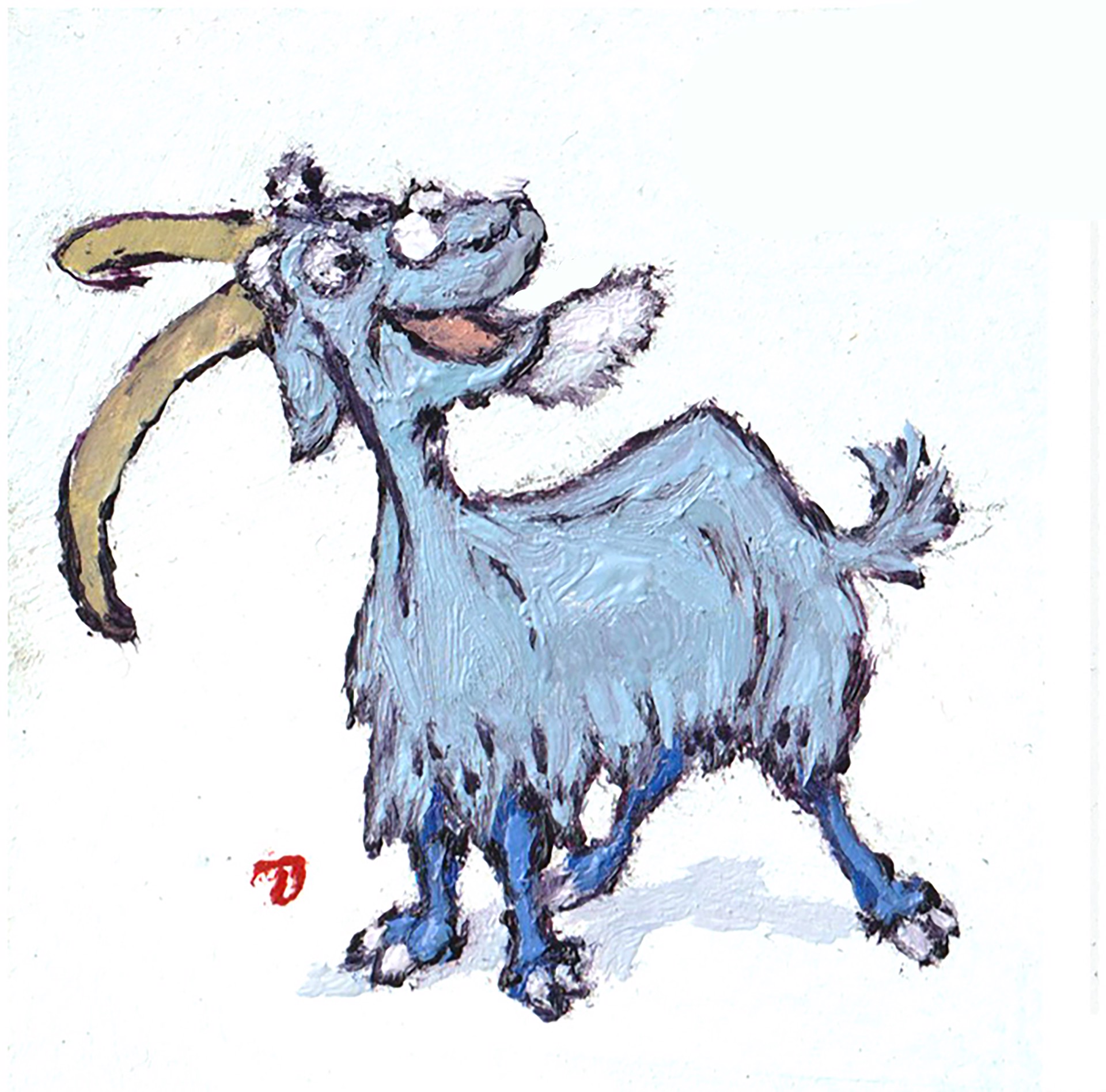 Merlin Goat by Delton Demarest