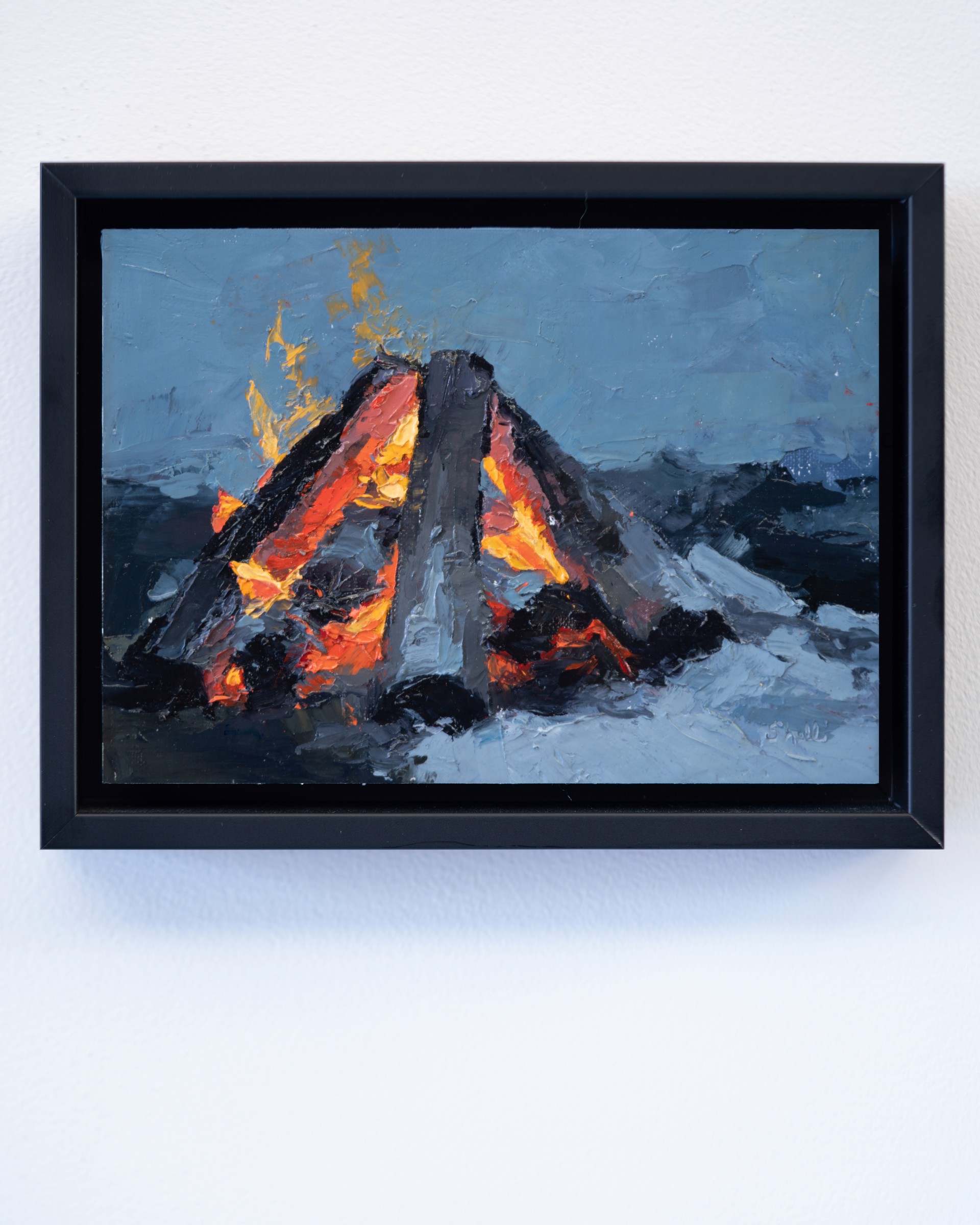 Fire in Winter by Shelli Langdale