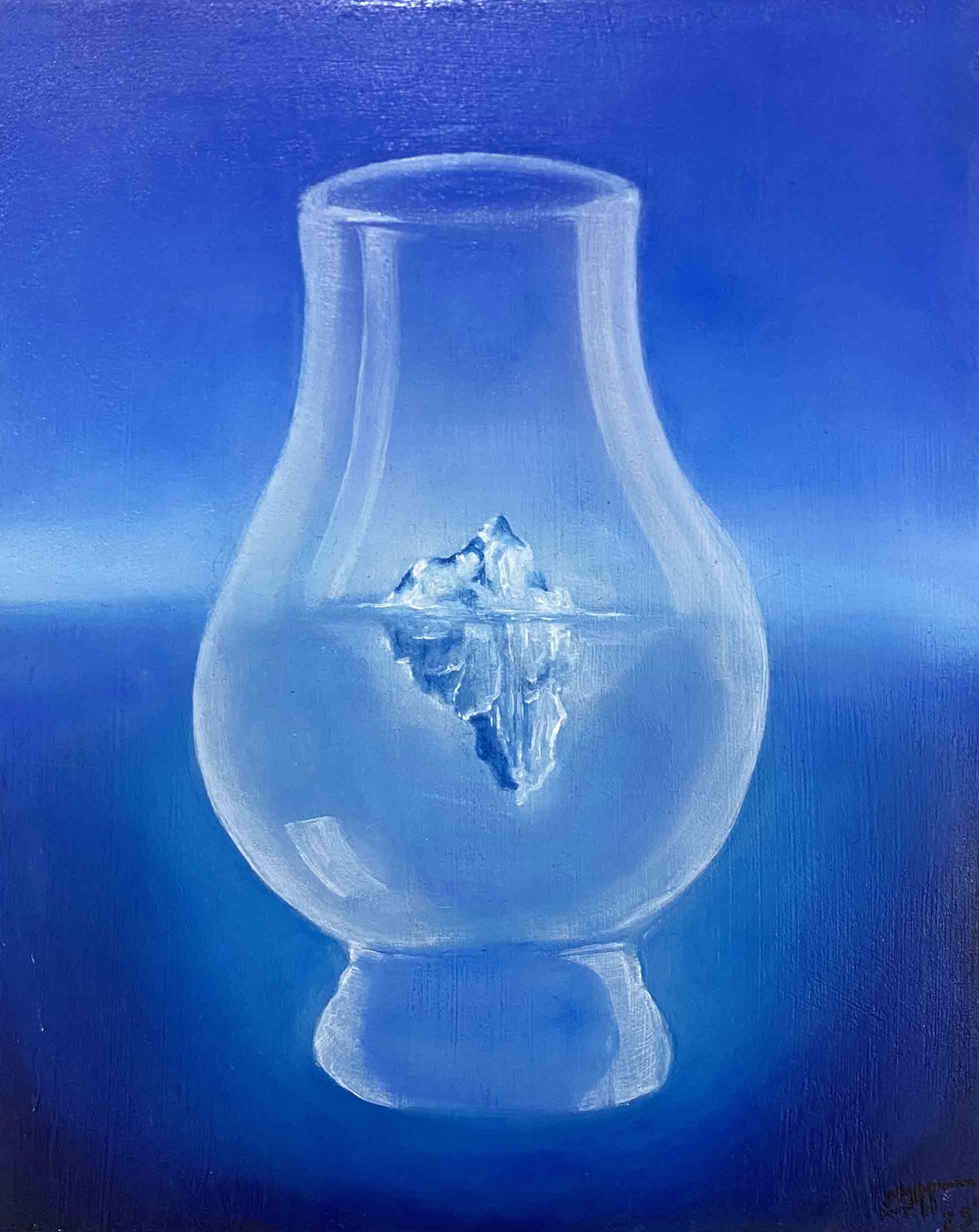 Ice In A Glass by Catherine Ruiz