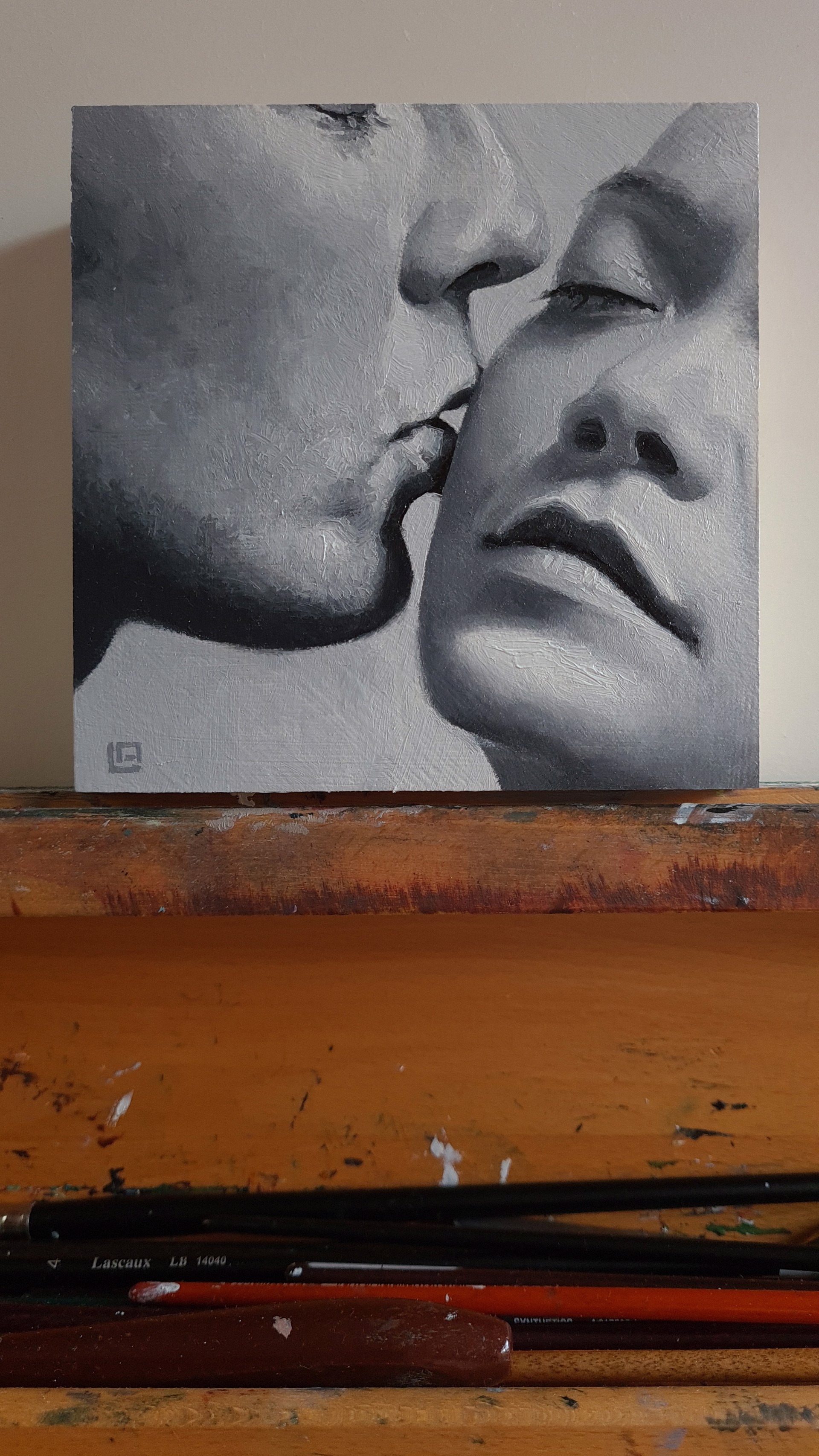 The Kiss #1 by Linda Delahaye