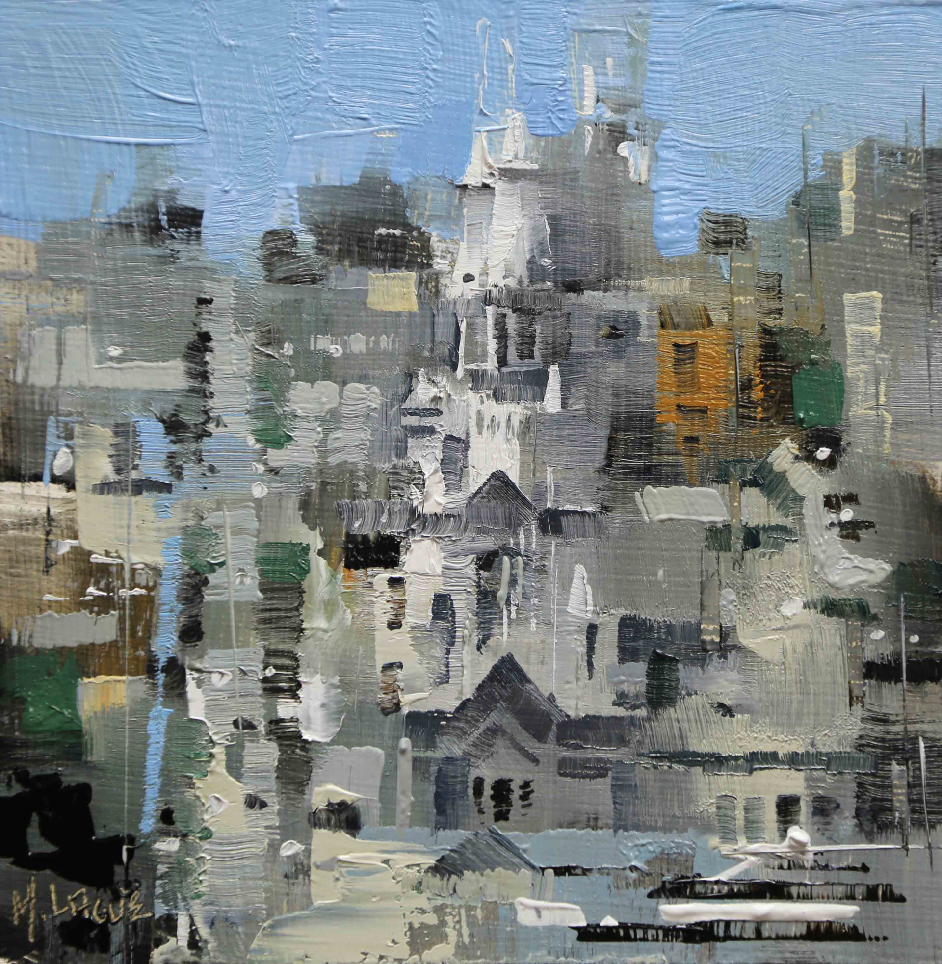 White and Grey by Mark Lague