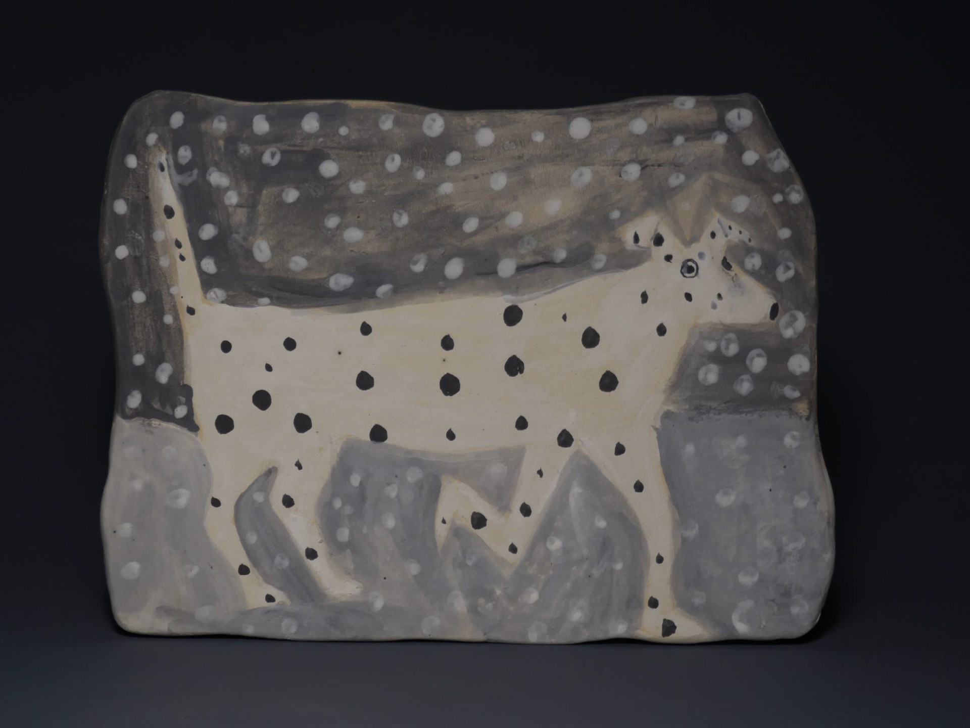 Dalmation in a Snow Storm by Andy Matlow
