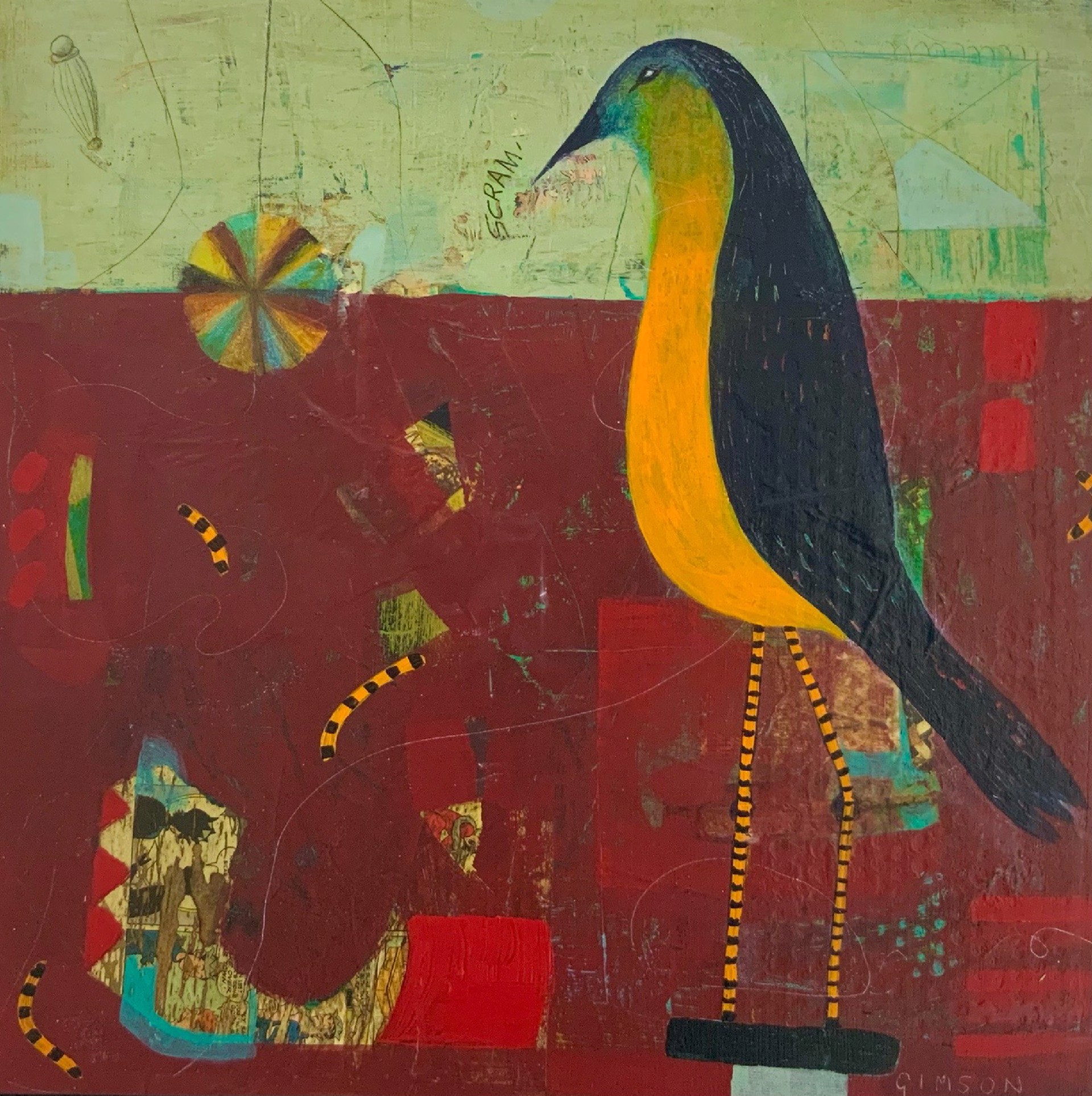Unwelcome Visitor by Steph Gimson