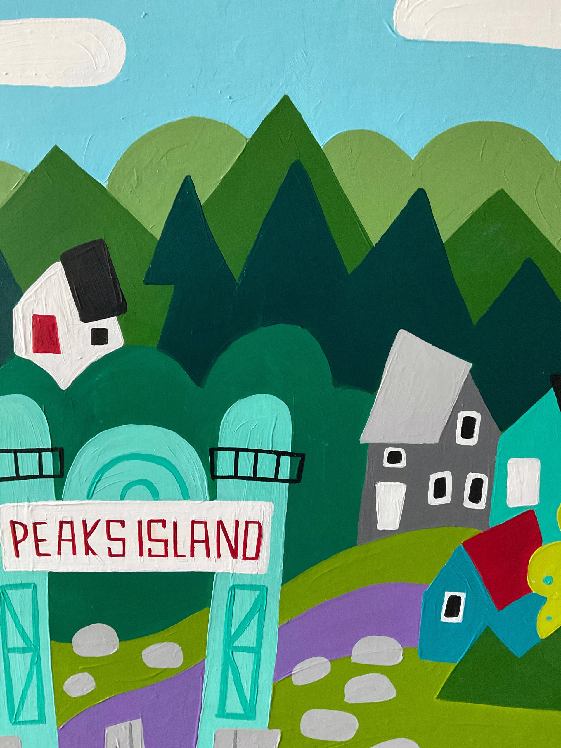 Peaks Island Ferry by Page Eastburn O'Rourke
