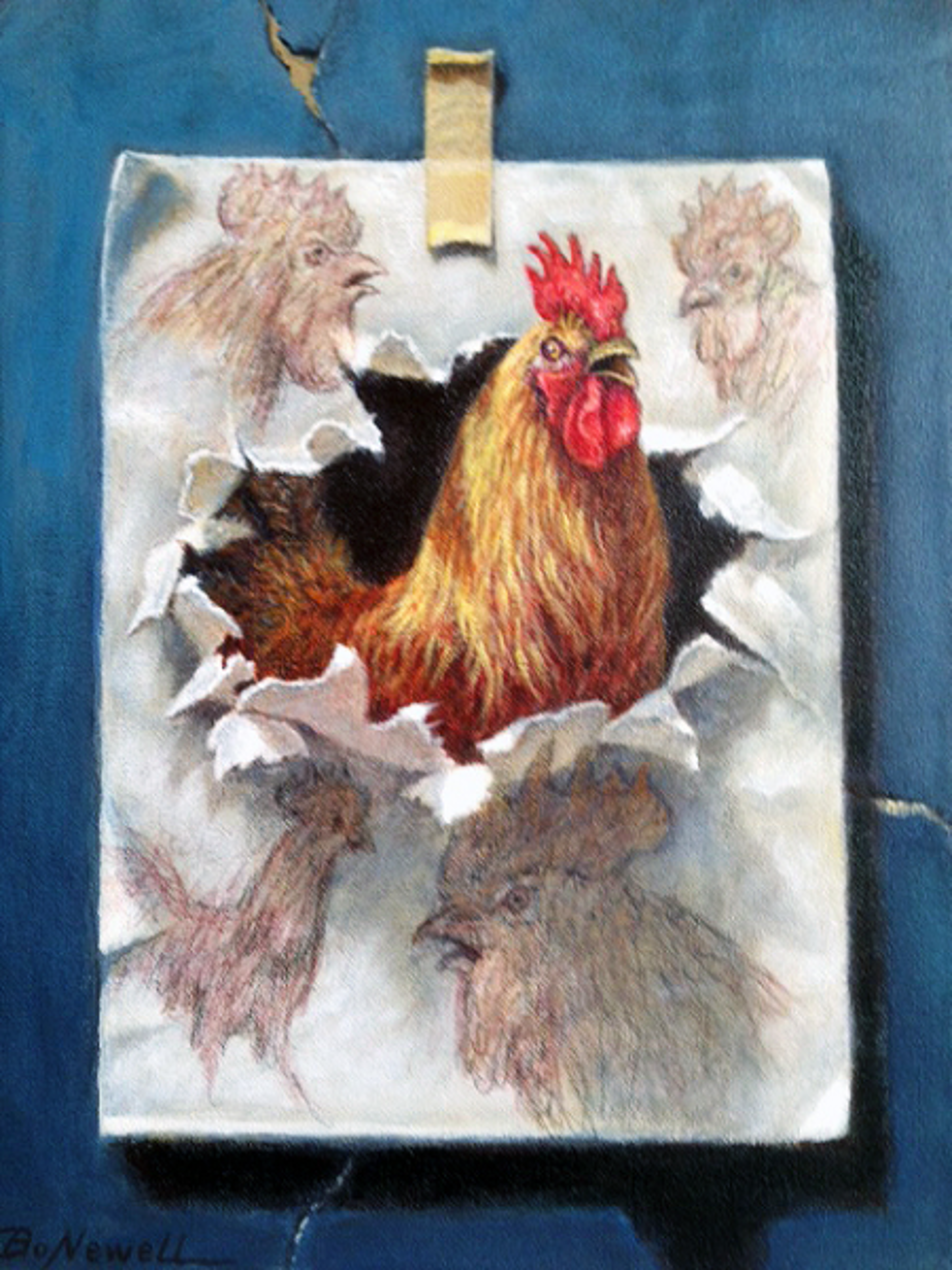 Cock-a-Doodle-Doo by Bo Newell