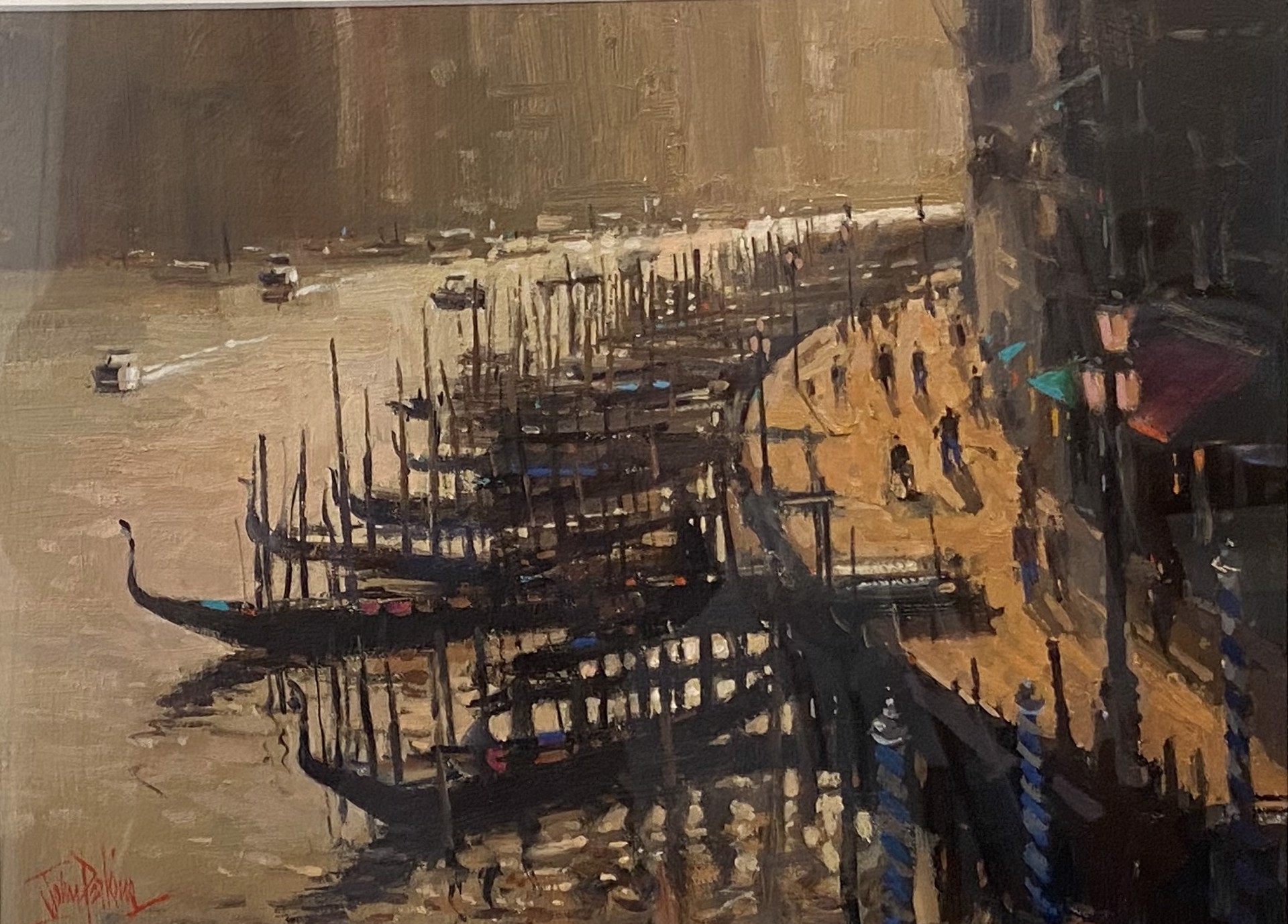 Study from the Promenade Venice. by John Perkins