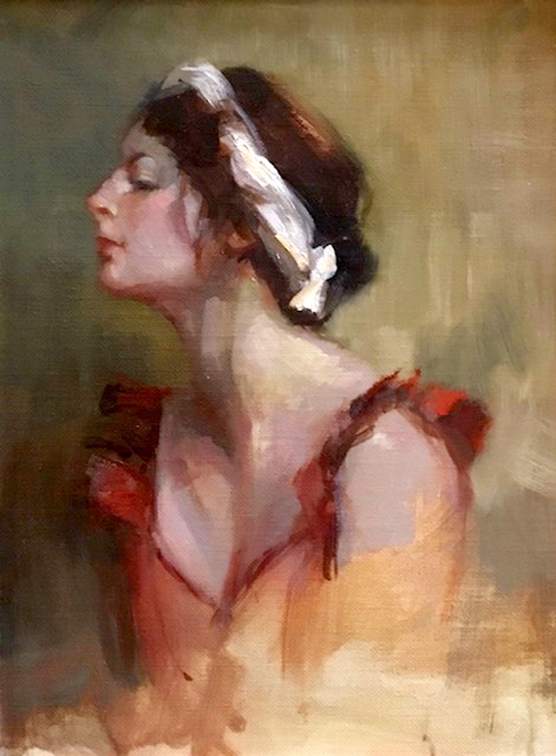 Portrait of a Young Woman by Katherine Galbraith