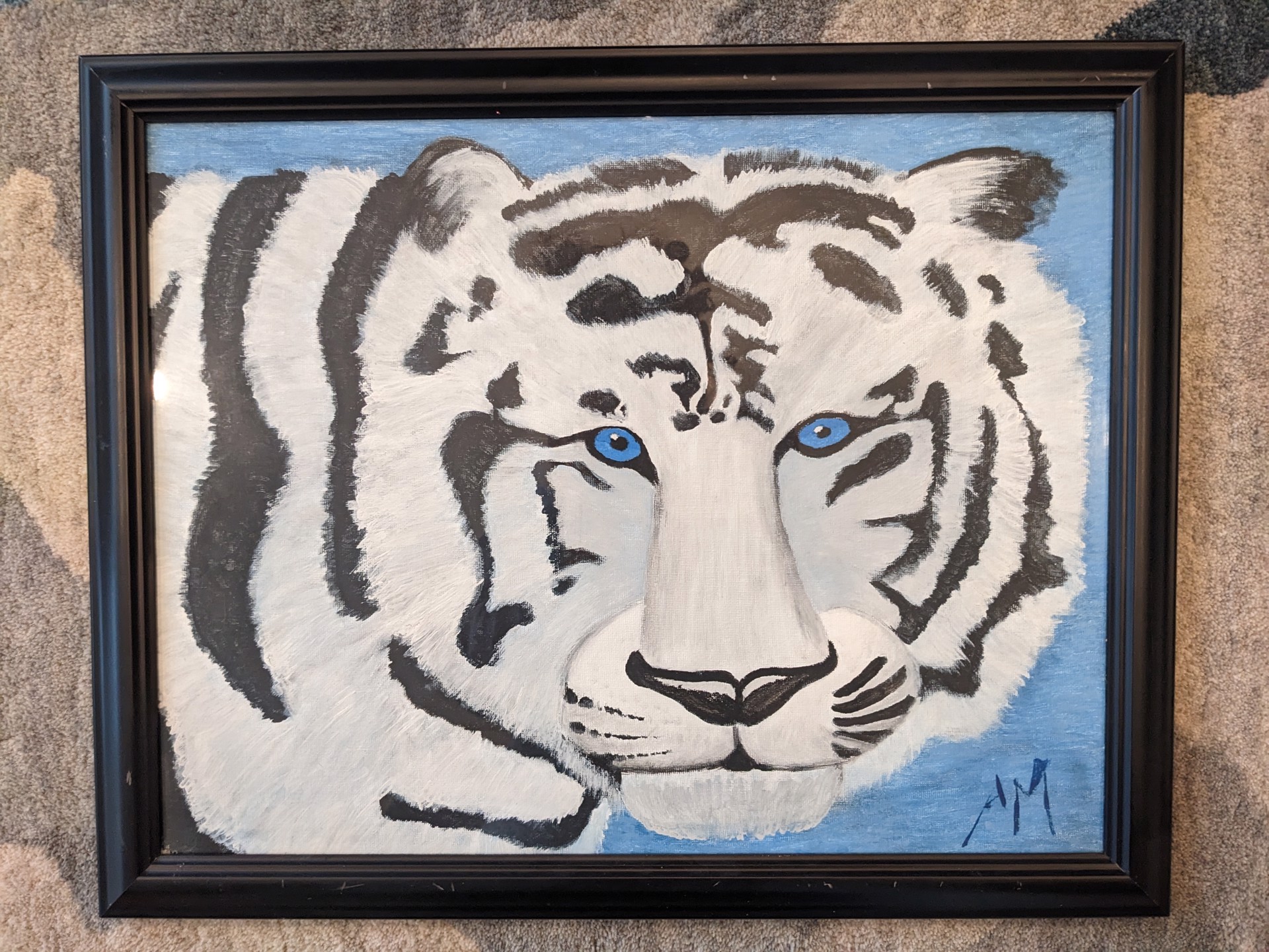 Bengali Tiger (बगं ाल टाइगर) by Abrielle Mason