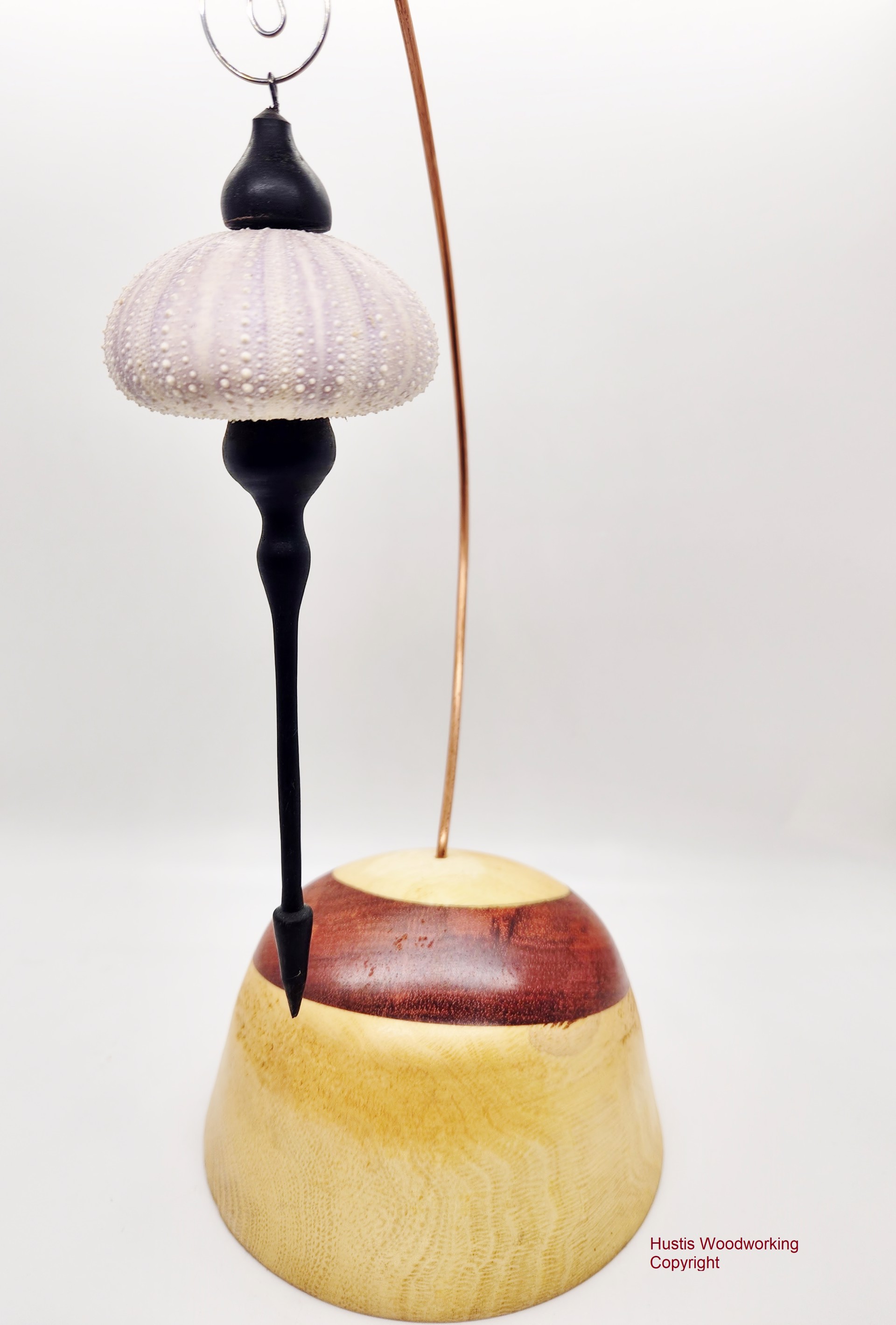 Woodturned Ornament #4 by Mark Hustis