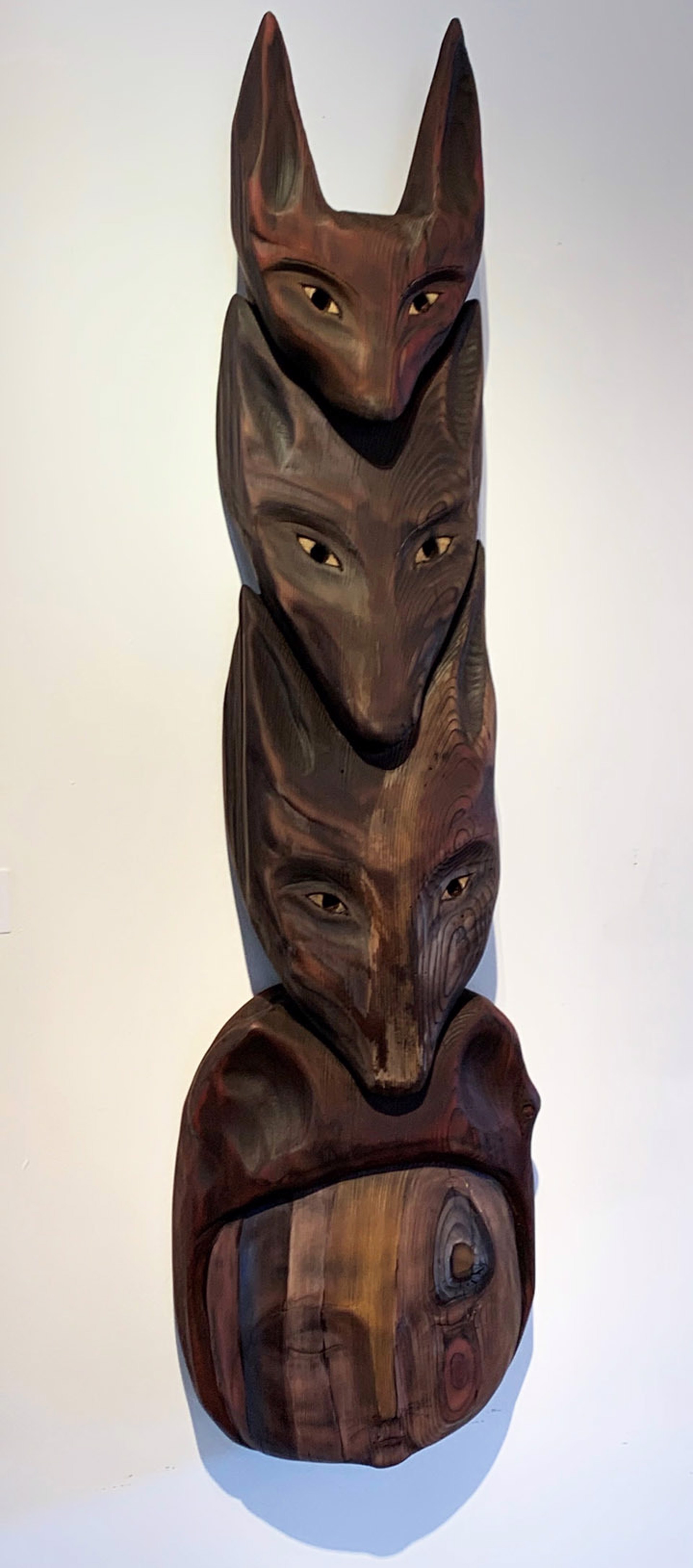 Fox Totem by Robin and John Gumaelius
