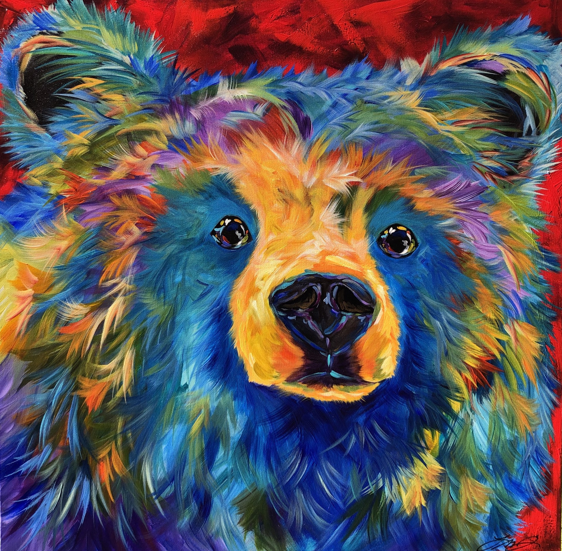 Be The Bear (SOLD) by LINDA ISRAEL