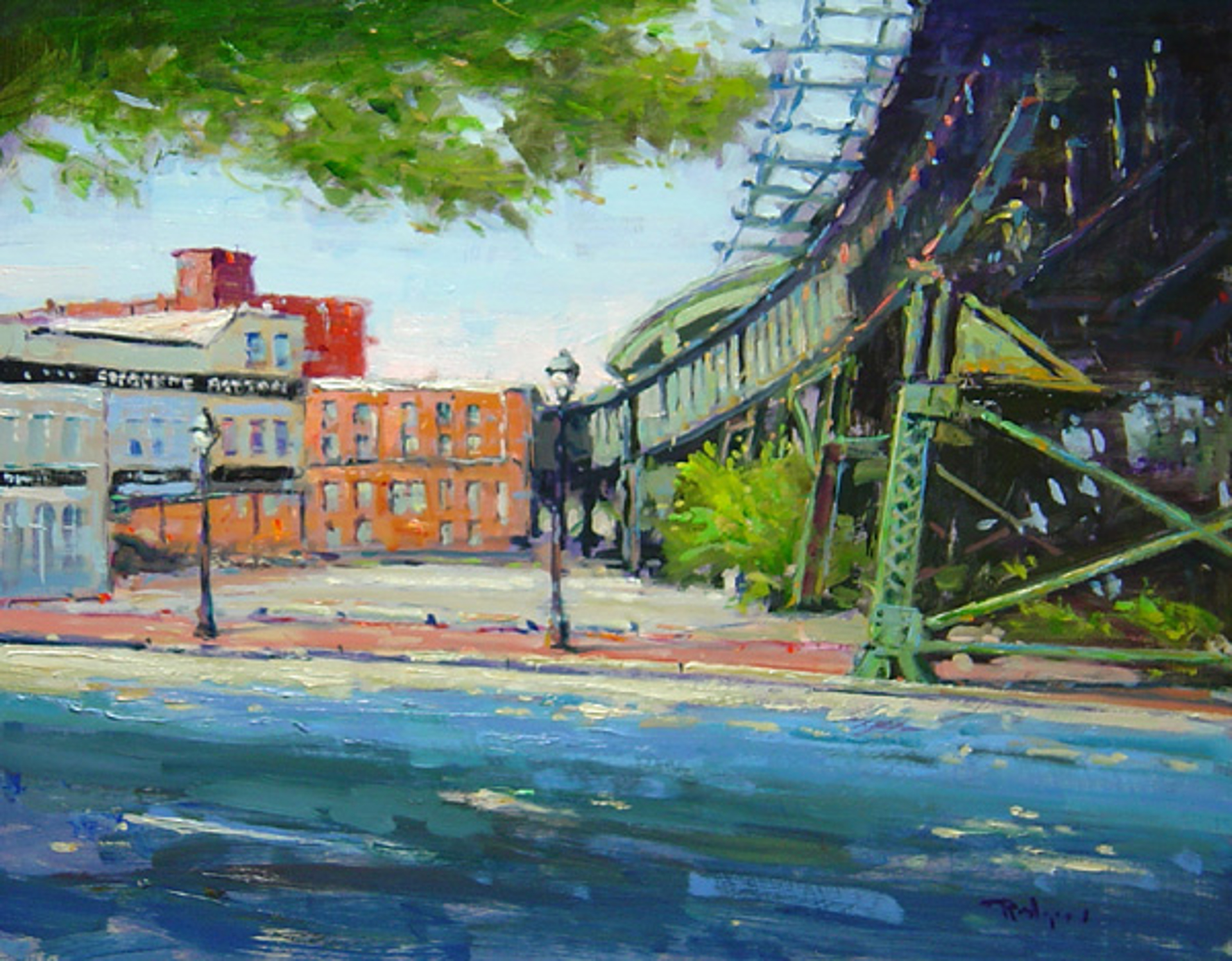 Late Morning, Shockoe Bottom by Jim Rodgers