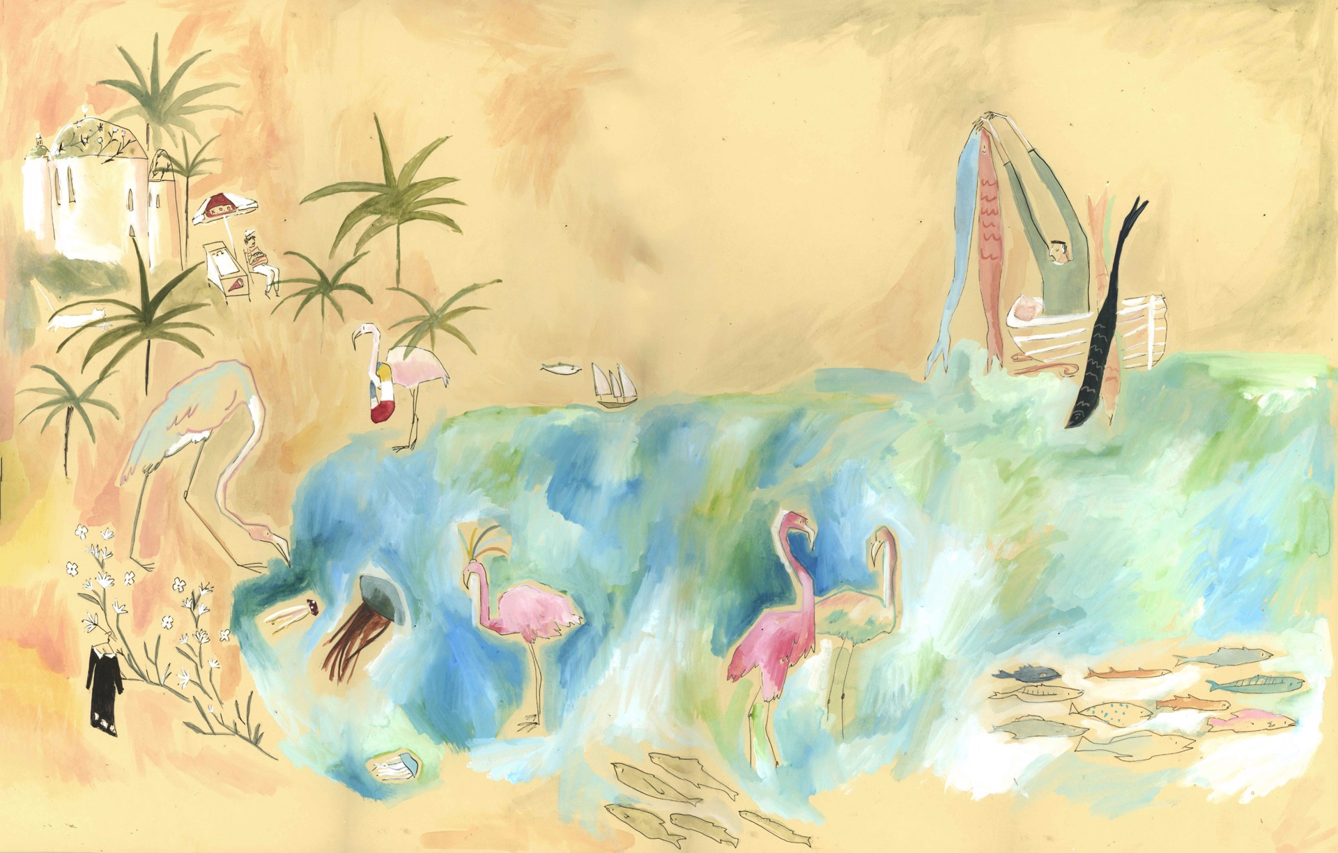 Abbass at Sea by Zahra Marwan