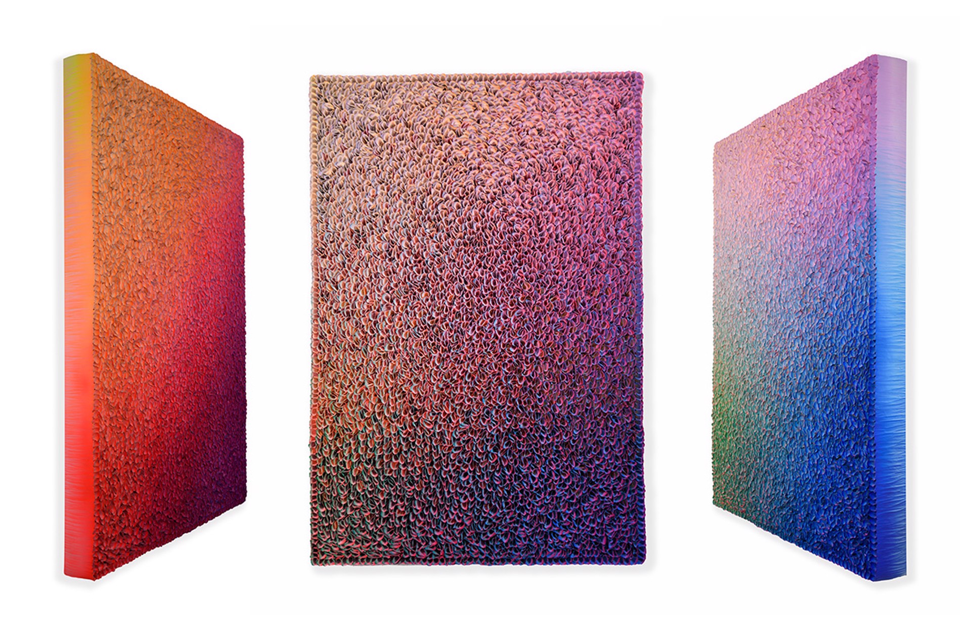 Zhuang Hong Yi - ZHY-S12132 - Sculptural Mixed Media Artwork with Rice Paper and Pigment