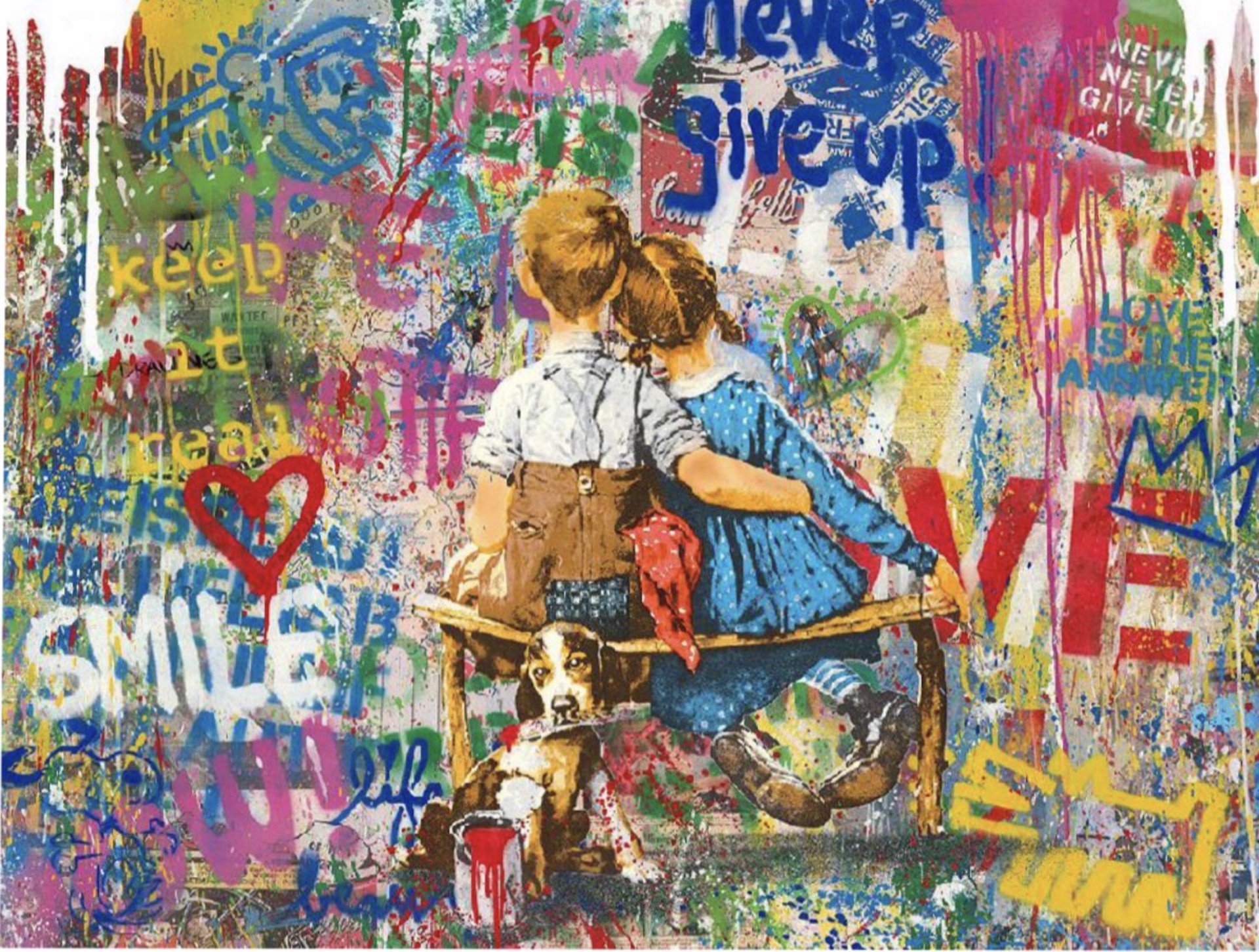 Work Well Together- SOLD by Mr. Brainwash