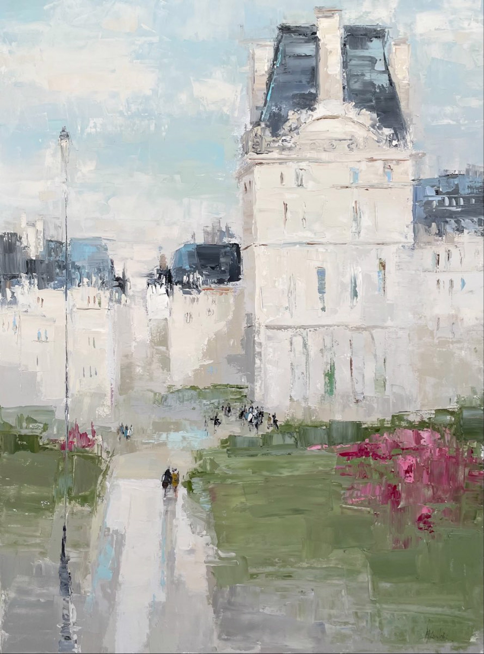 Tuileries, Paris by Barbara Flowers