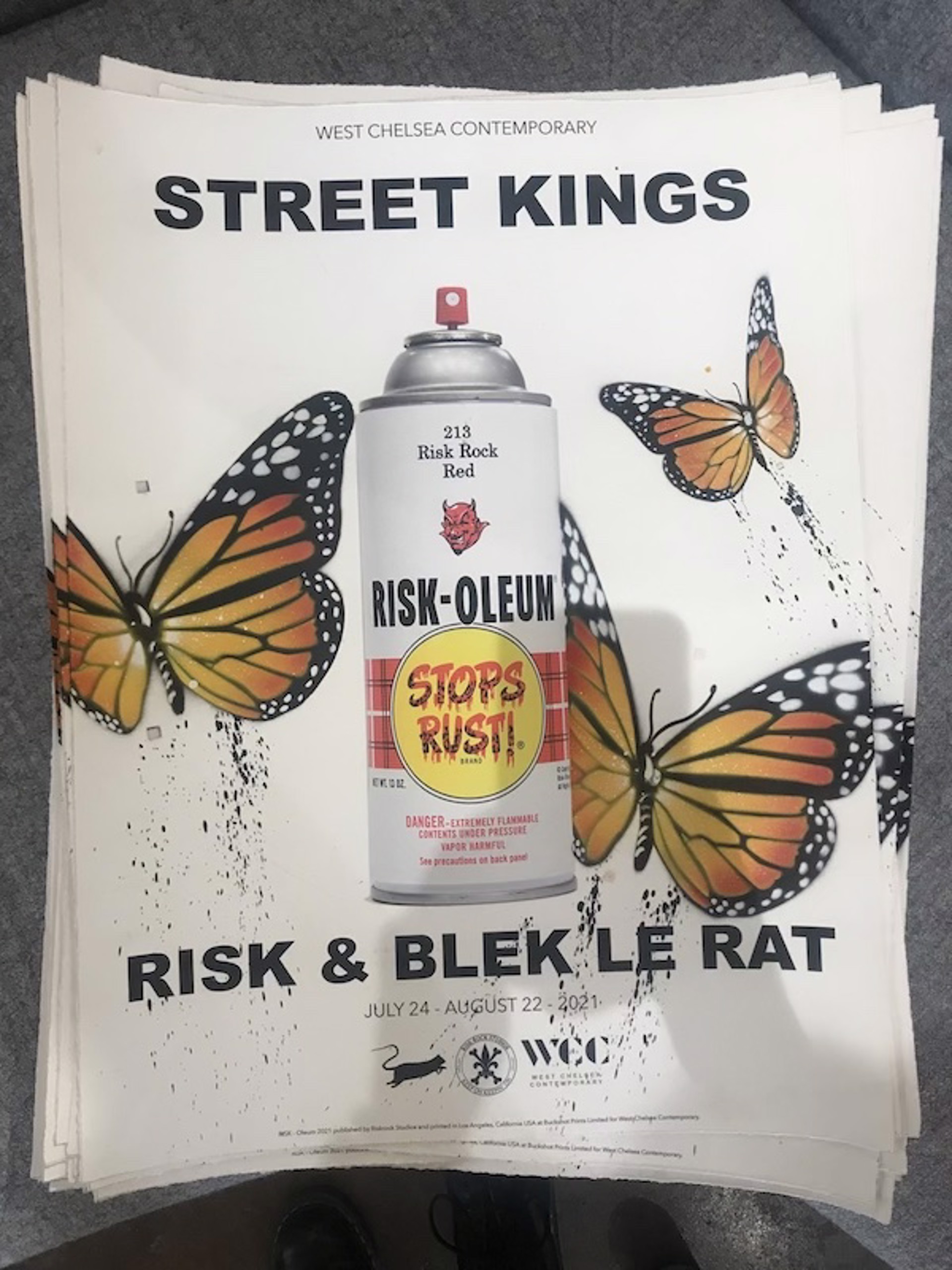 Street Kings Show Print (20/50) by Risk