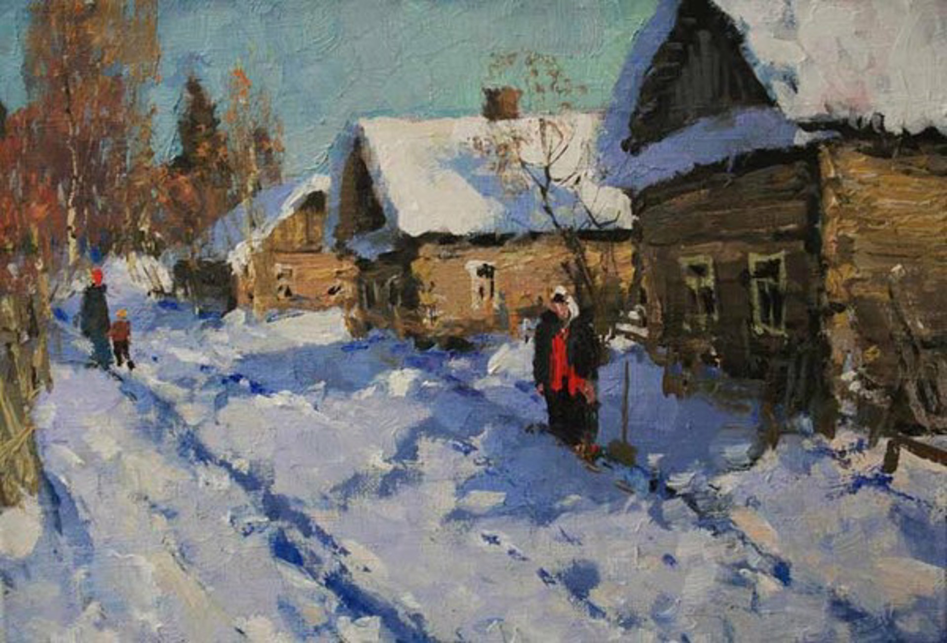 Snowy Day by Alexander Kremer