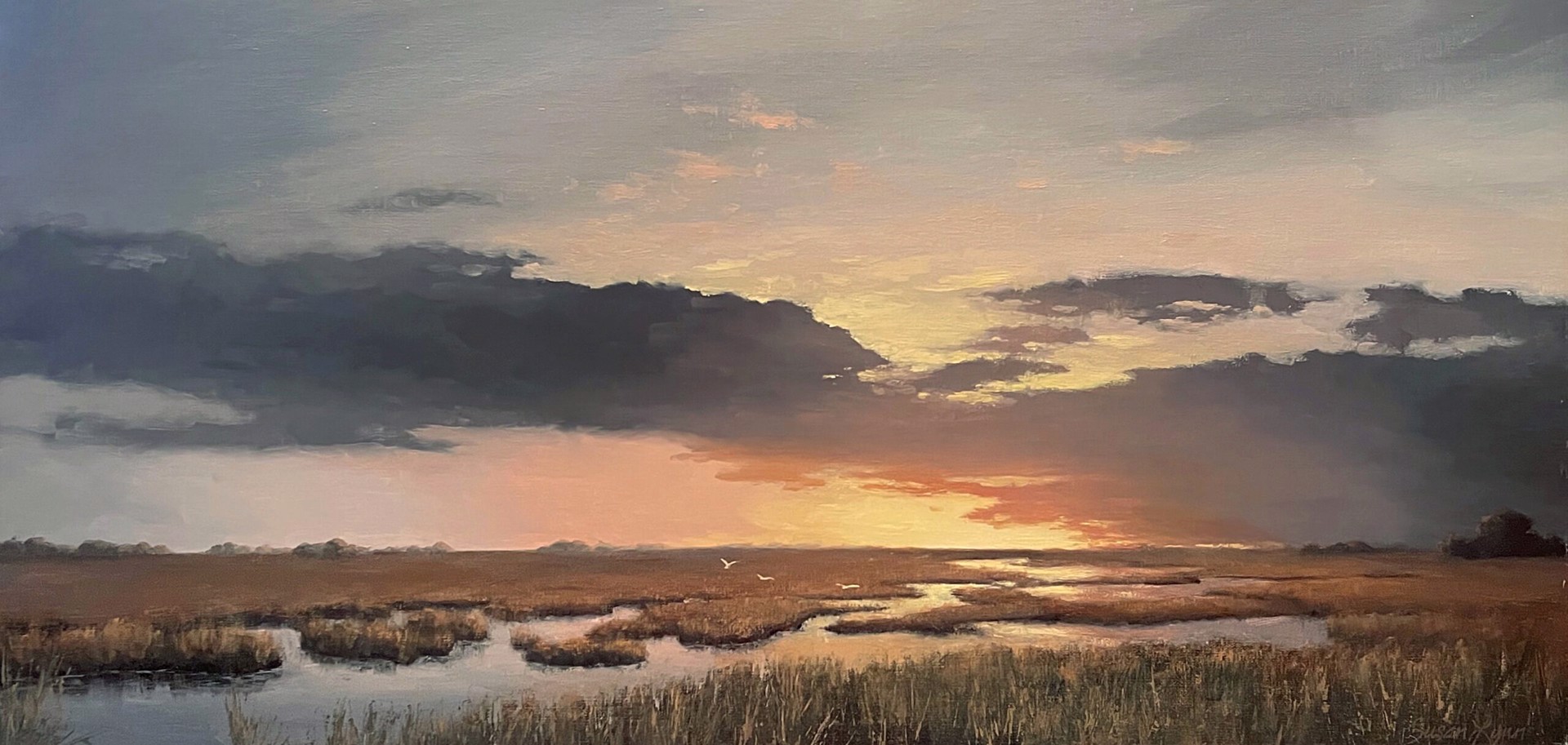 Susan Lynn "Dusk Tranquility" by Oil Painters of America