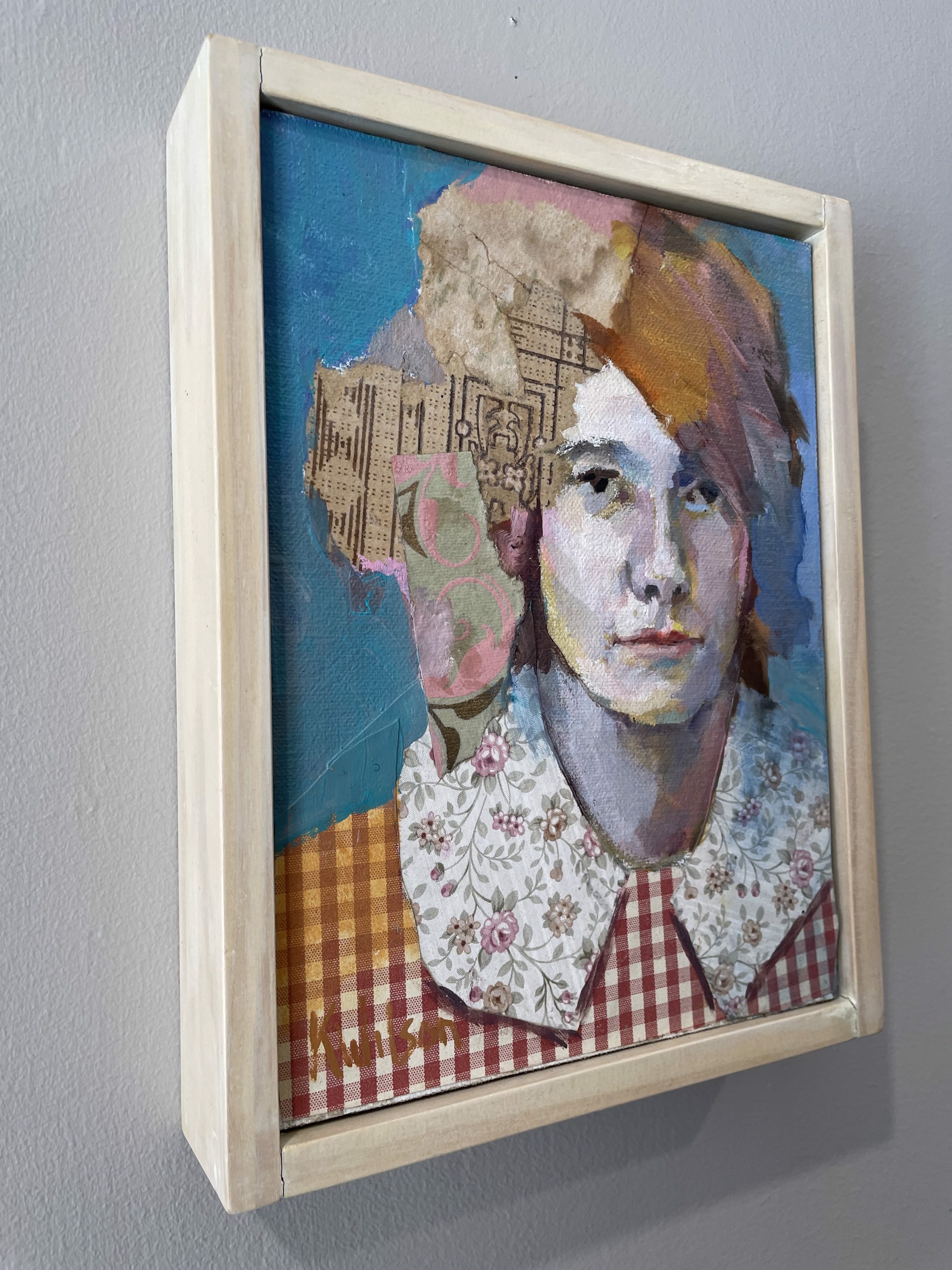 FLOWERED COLLAR  by KATIE WILSON