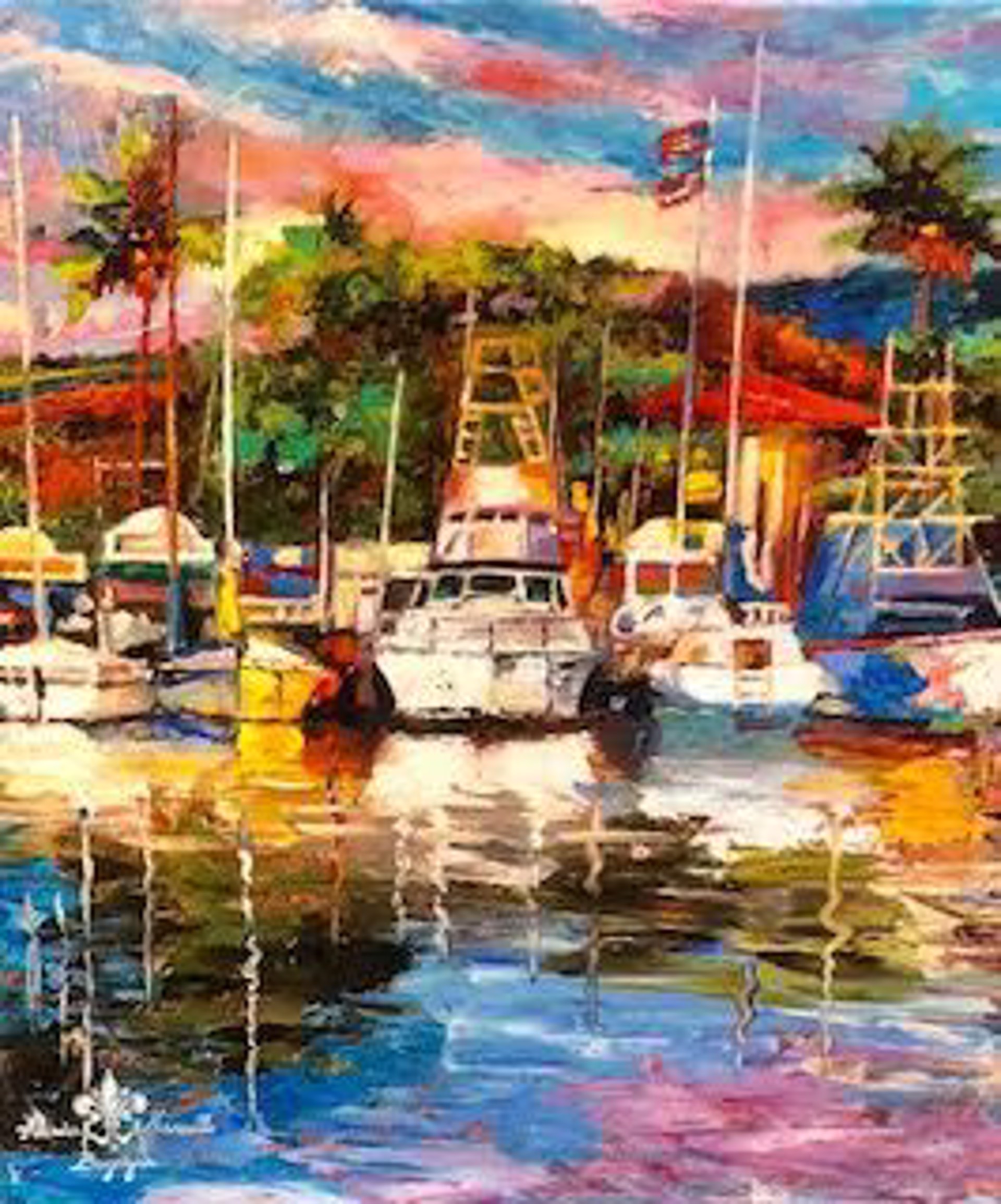 Lahaina Harbour - Glry Wrp by The Twins
