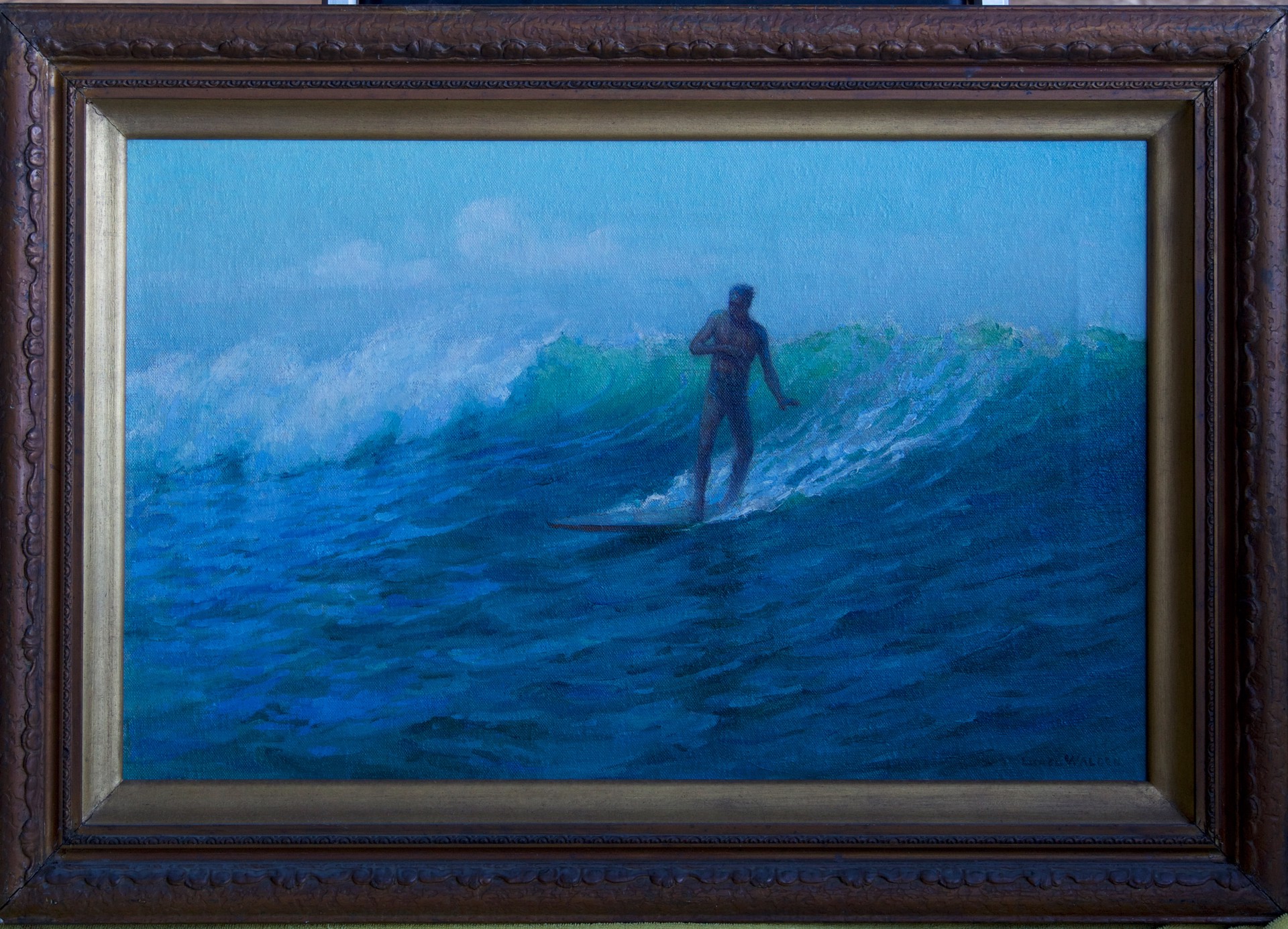 Duke Kahanamoku, Surf-Rider by Lionel Walden