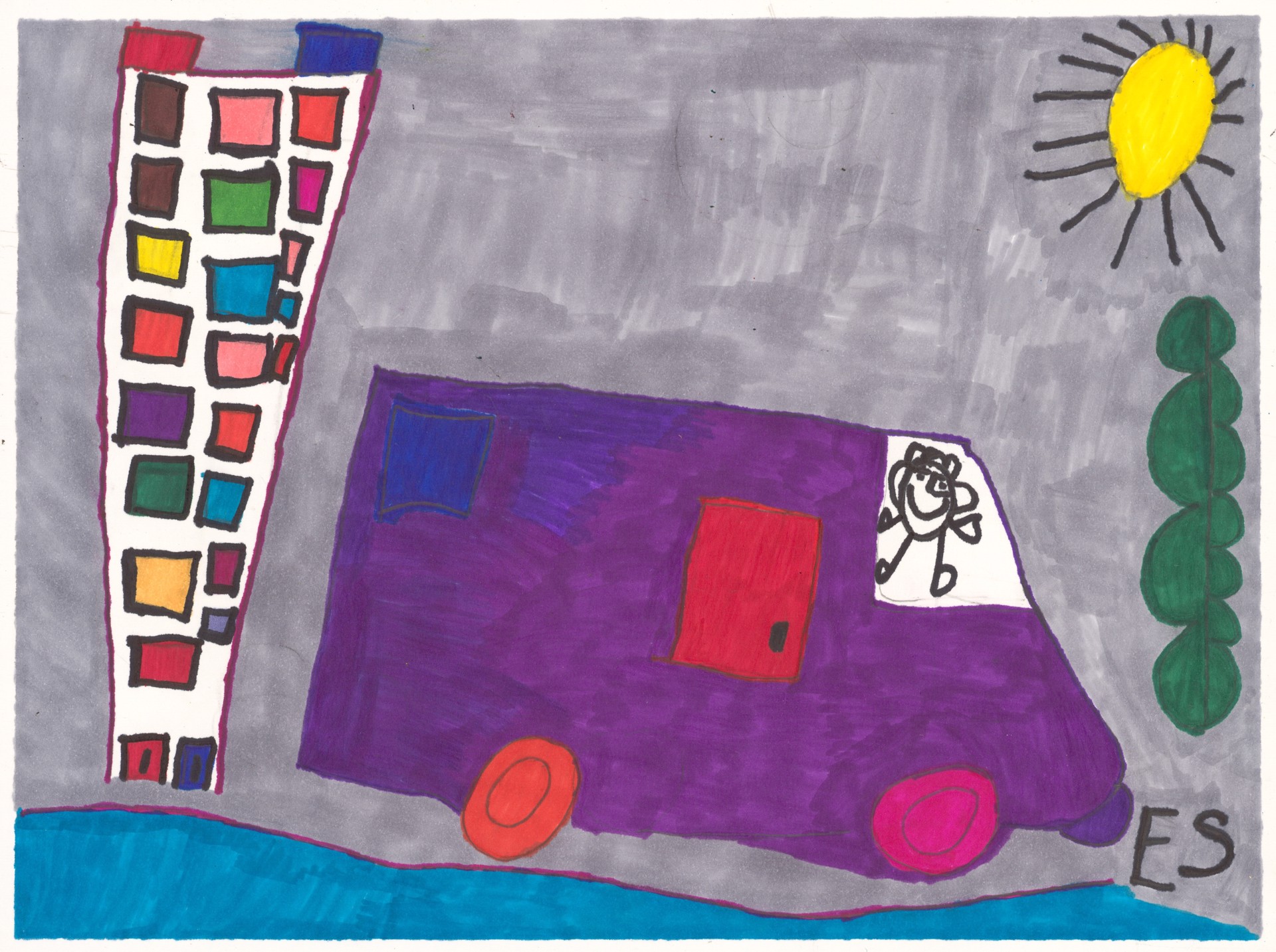 The Purple Truck by Eileen Schofield