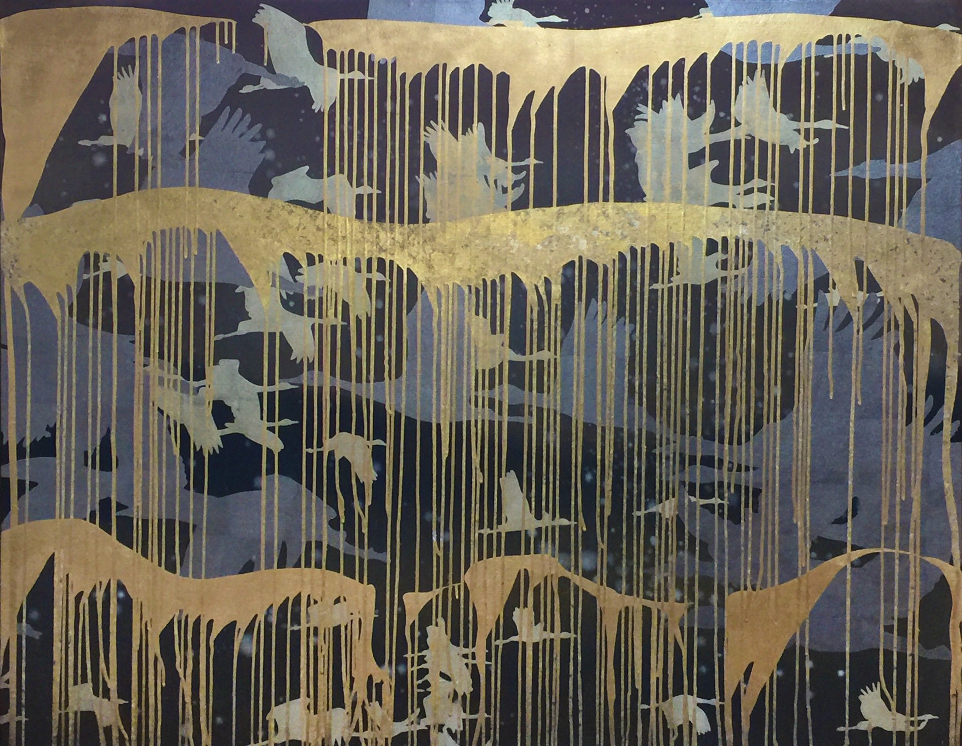 Rain Squalls at Midnight - (Sold) by Thomas Swanston