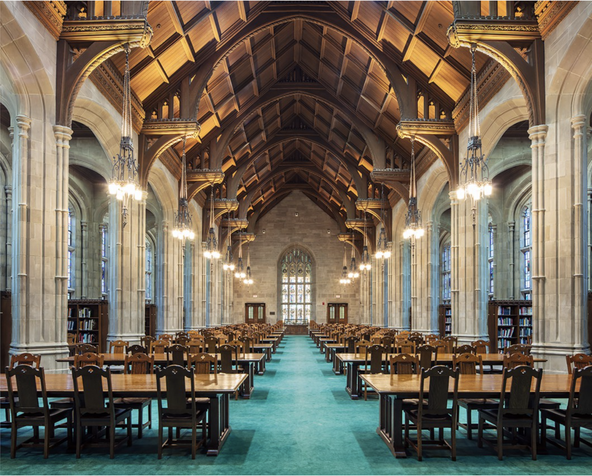 Bapst Library, Boston, USA by Reinhard Gorner