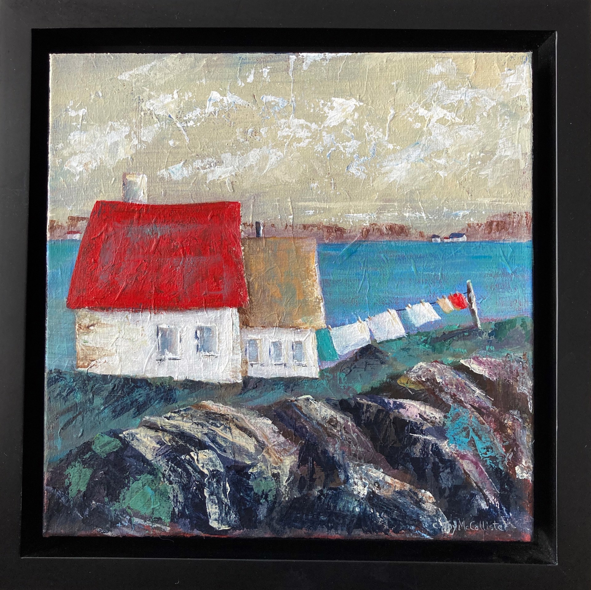 Baie Sainte-Marie, Nova Scotia by Joy McCallister