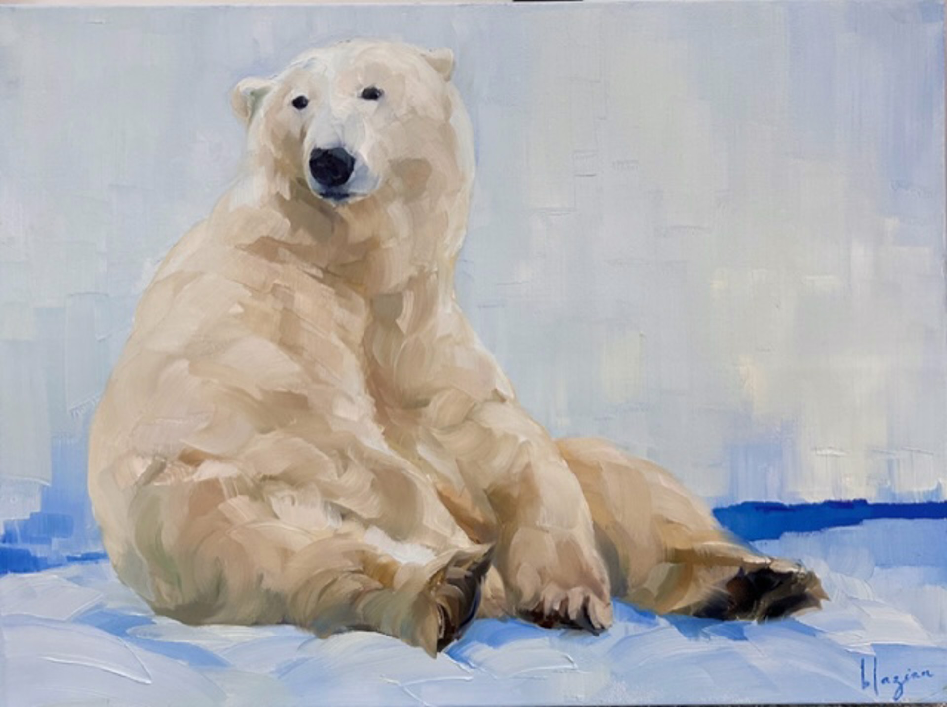 Polar Bear by Amber Blazina