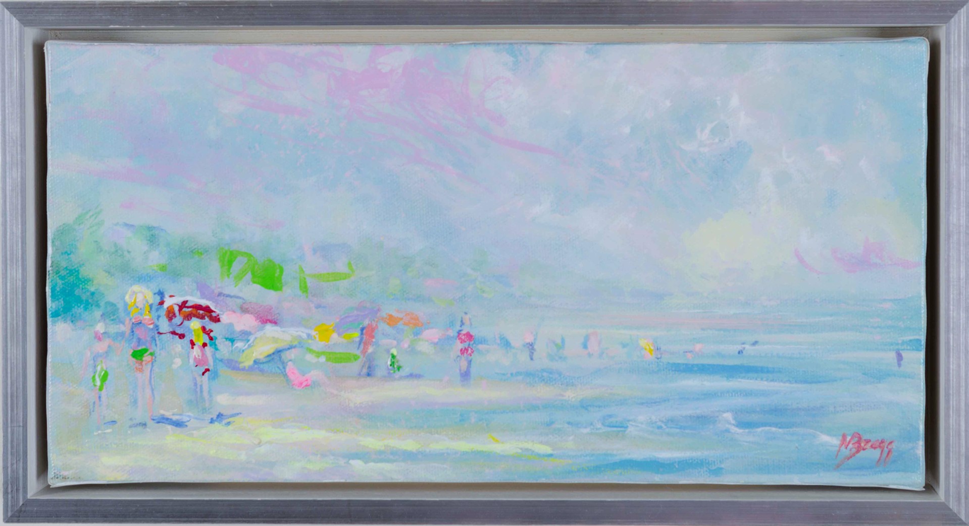 Sunday at the Beach II by Margaret Bragg