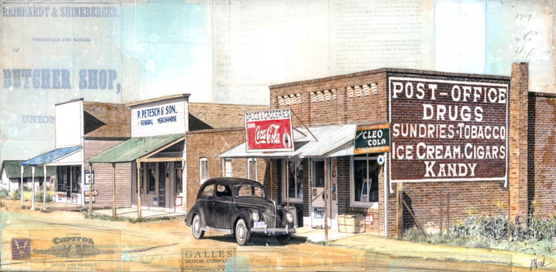1930s Hub of Activity by JC Spock