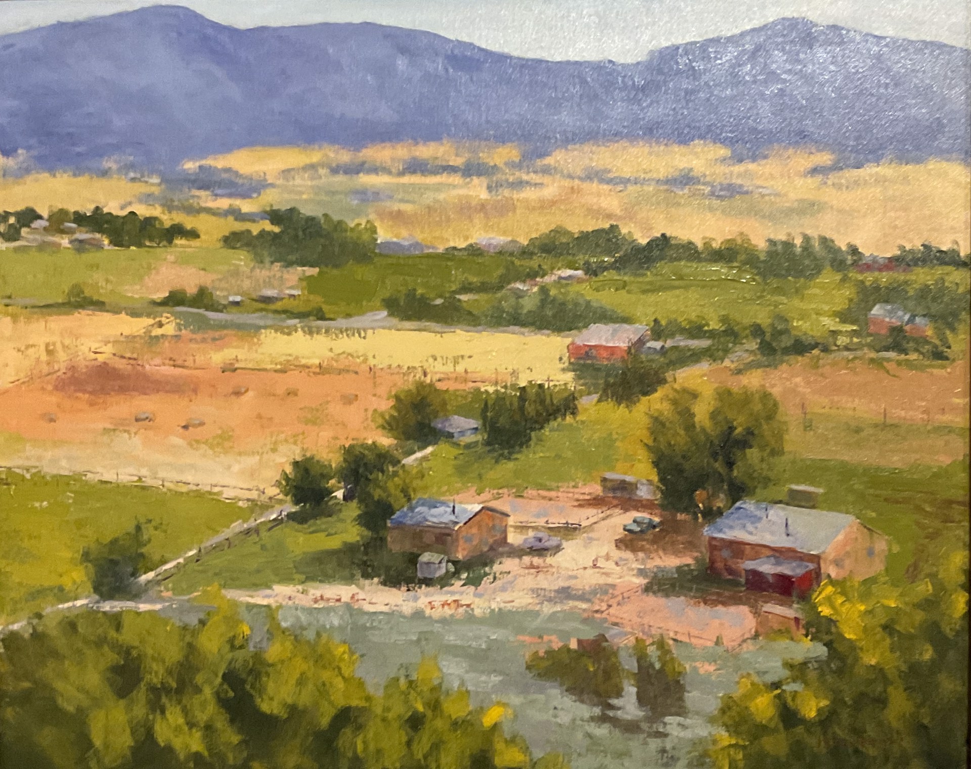 Arroyo Hondo Valley by Jon Vordermark