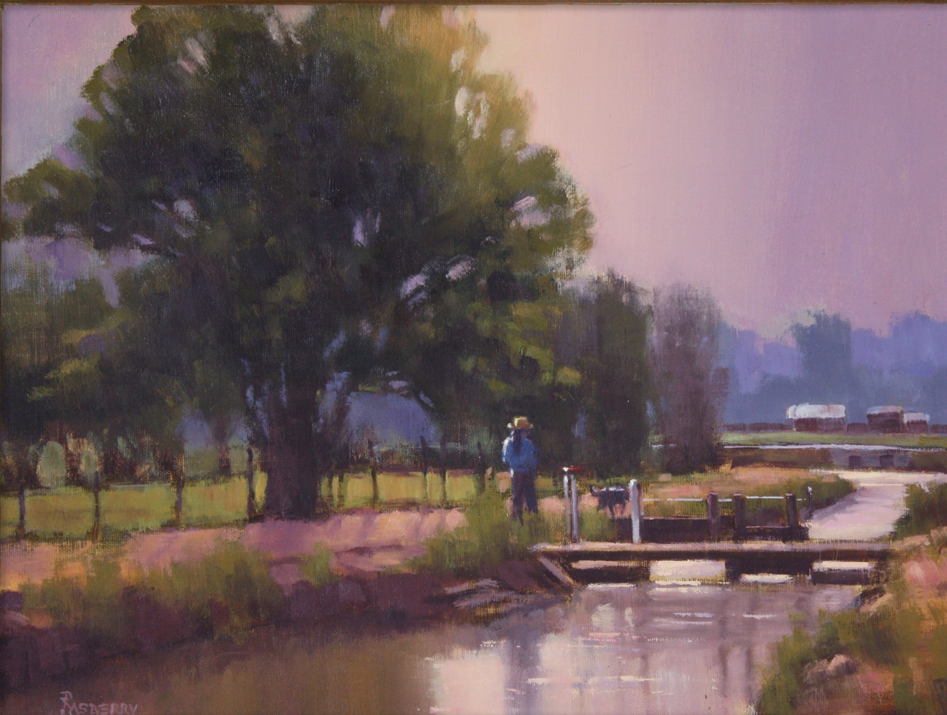 Walk Along the Canal by John Rasberry