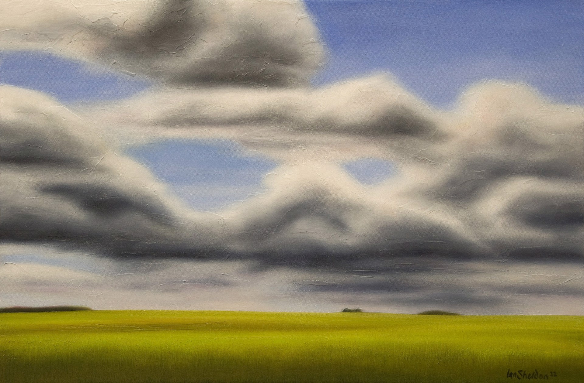 Prairie Spring Clouds by Ian Sheldon