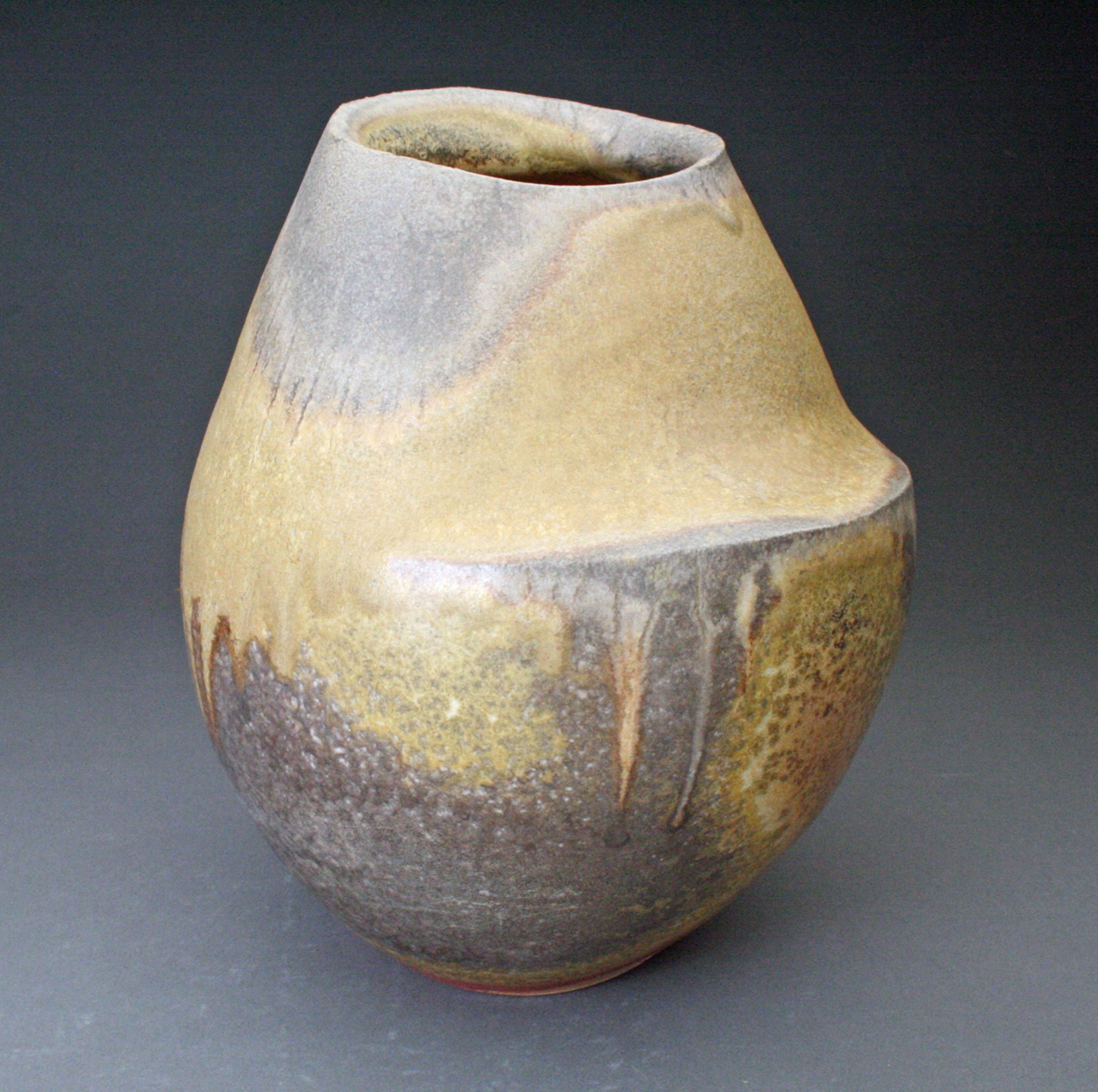 Side Sculpted Vase by Jody Johnstone