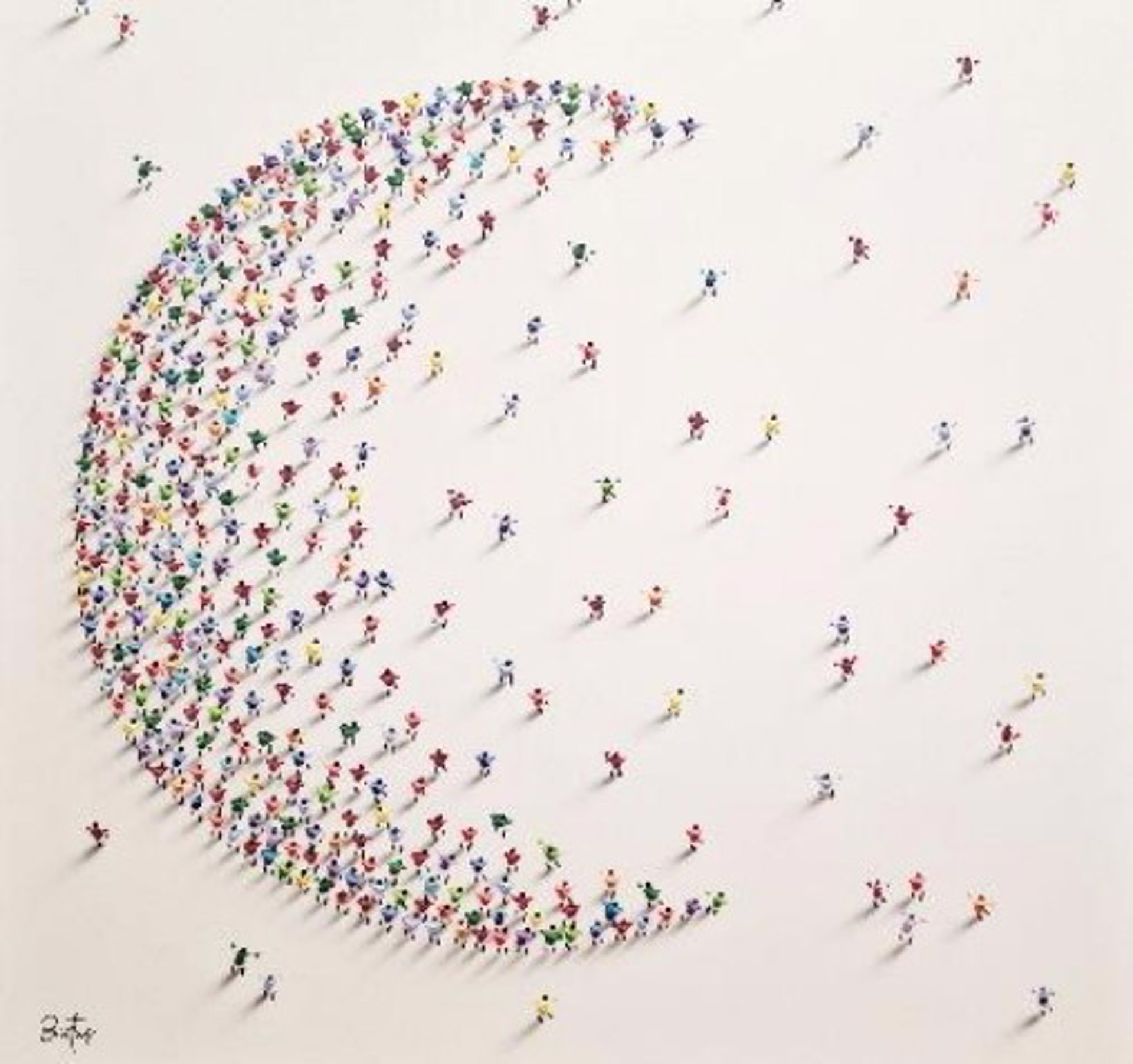 Moon Commission - similar to this photo by Francisco Bartus